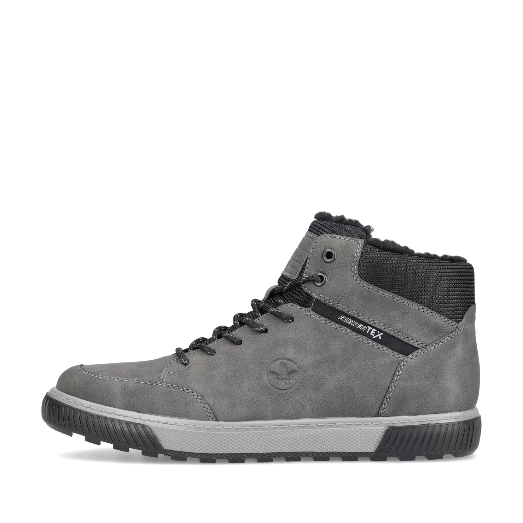 Fashion Meskie Sznurowane Buty W Kolorze Stalowoszarym Meskie Buty