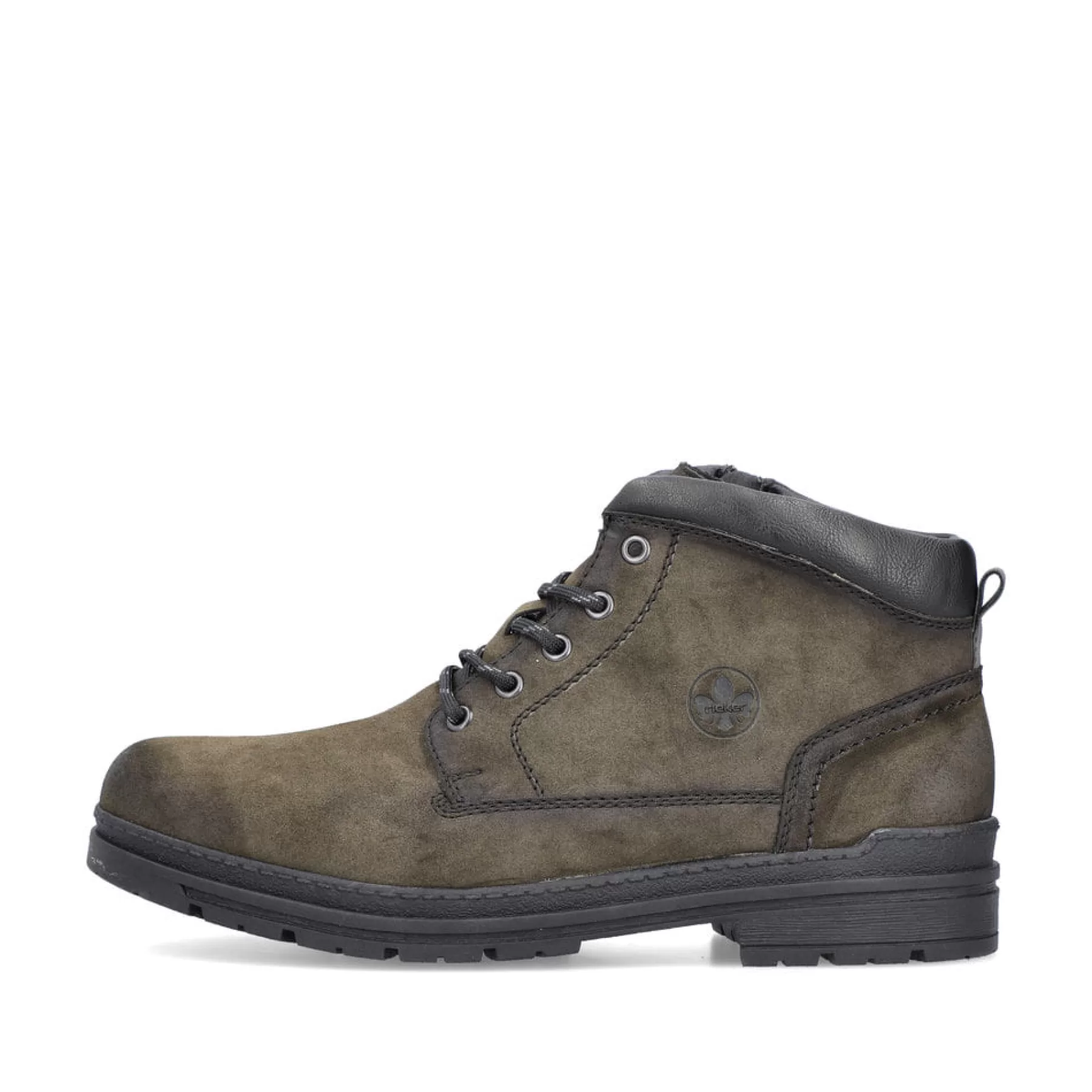 Discount Meskie Sznurowane Buty W Kolorze Zieleni Khaki Meskie Buty