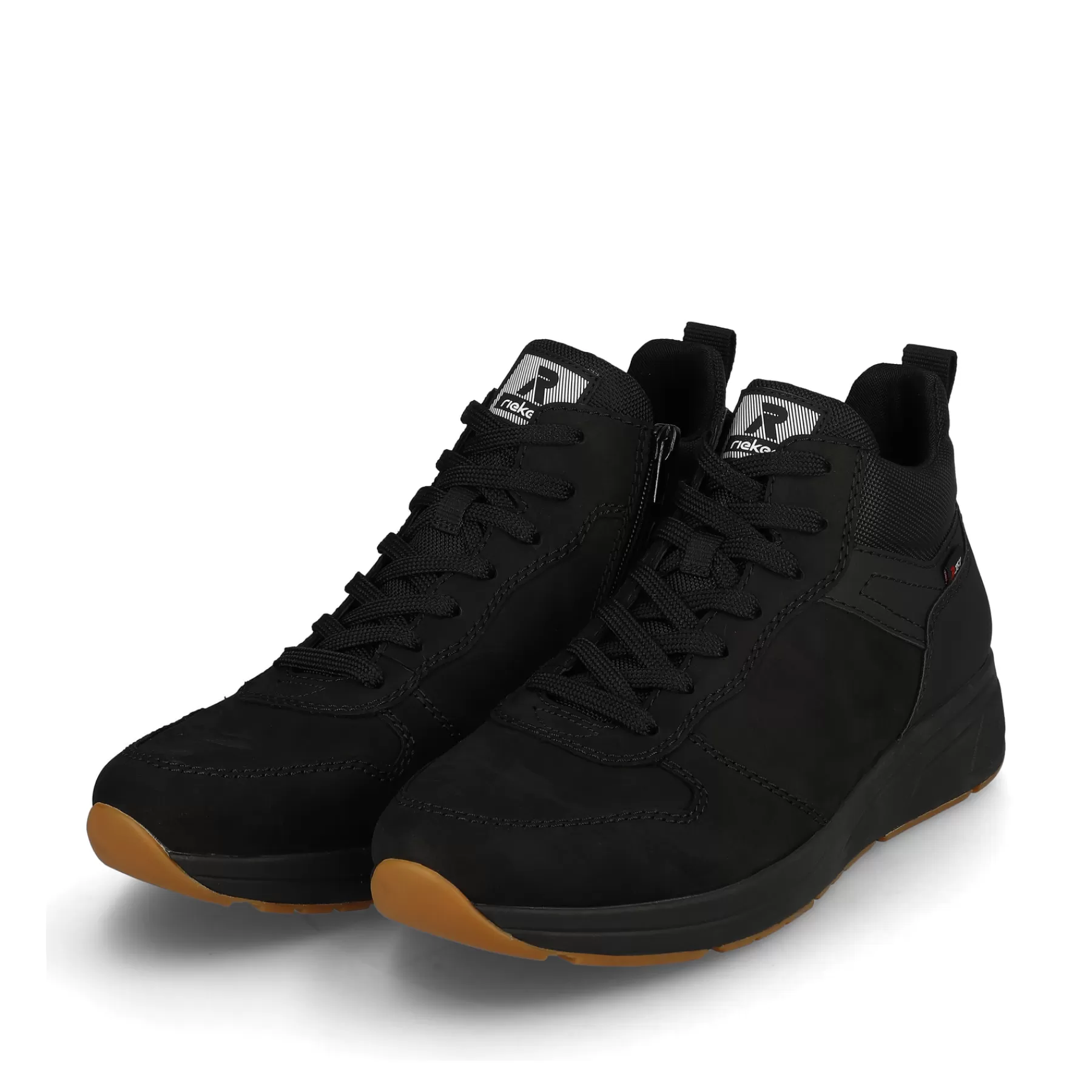 Fashion Meskie Tenisowki High Midnight Black Meskie Trampki