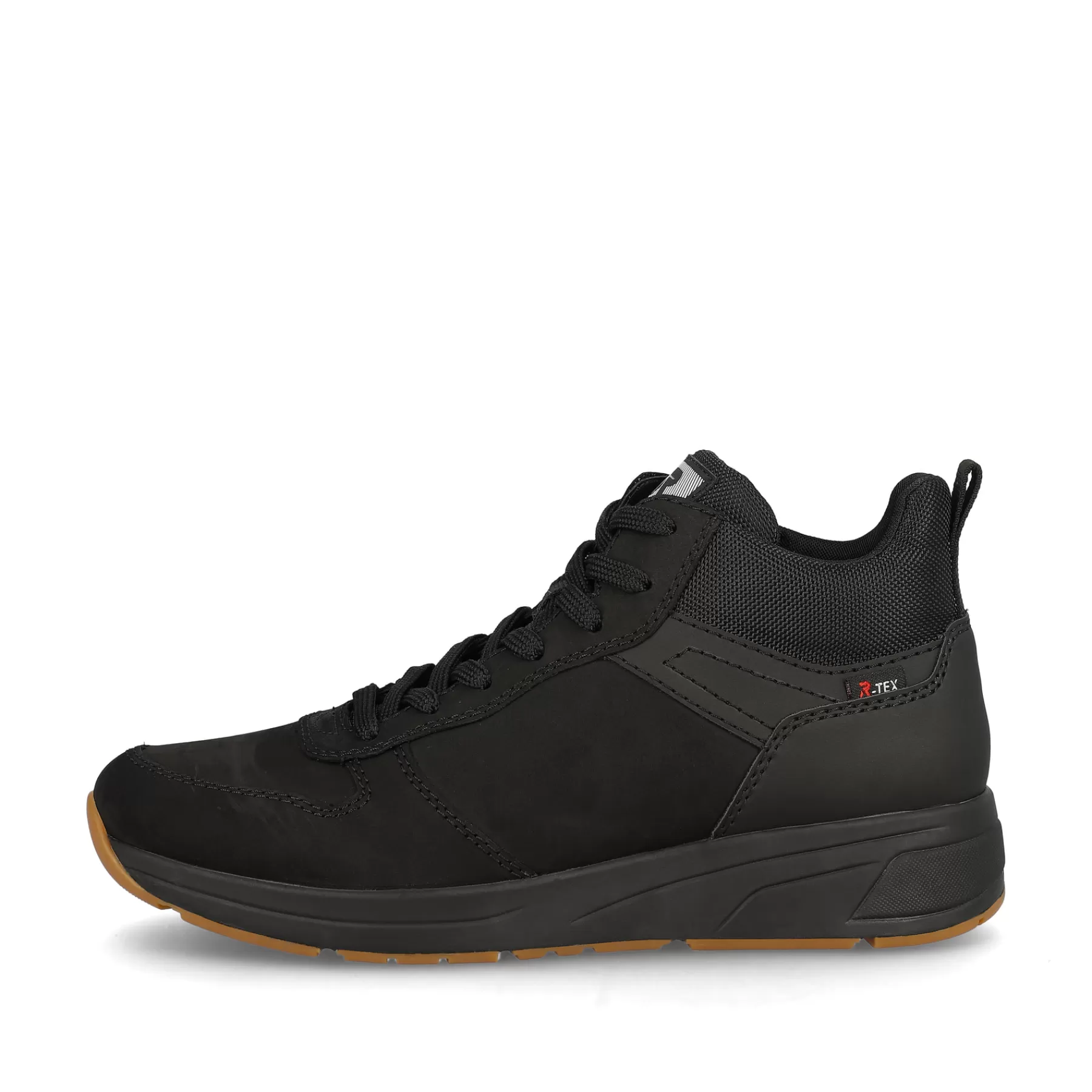 Fashion Meskie Tenisowki High Midnight Black Meskie Trampki