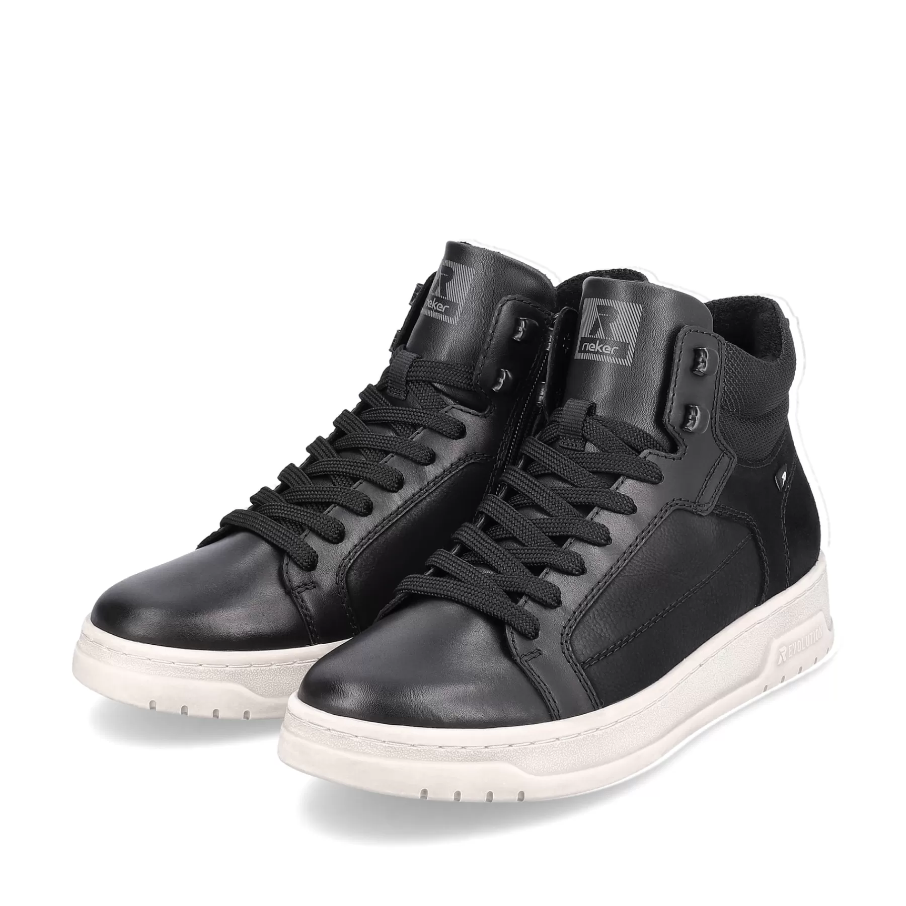 Sale Meskie Tenisowki High Steel W Kolorze Czarnym Meskie Trampki