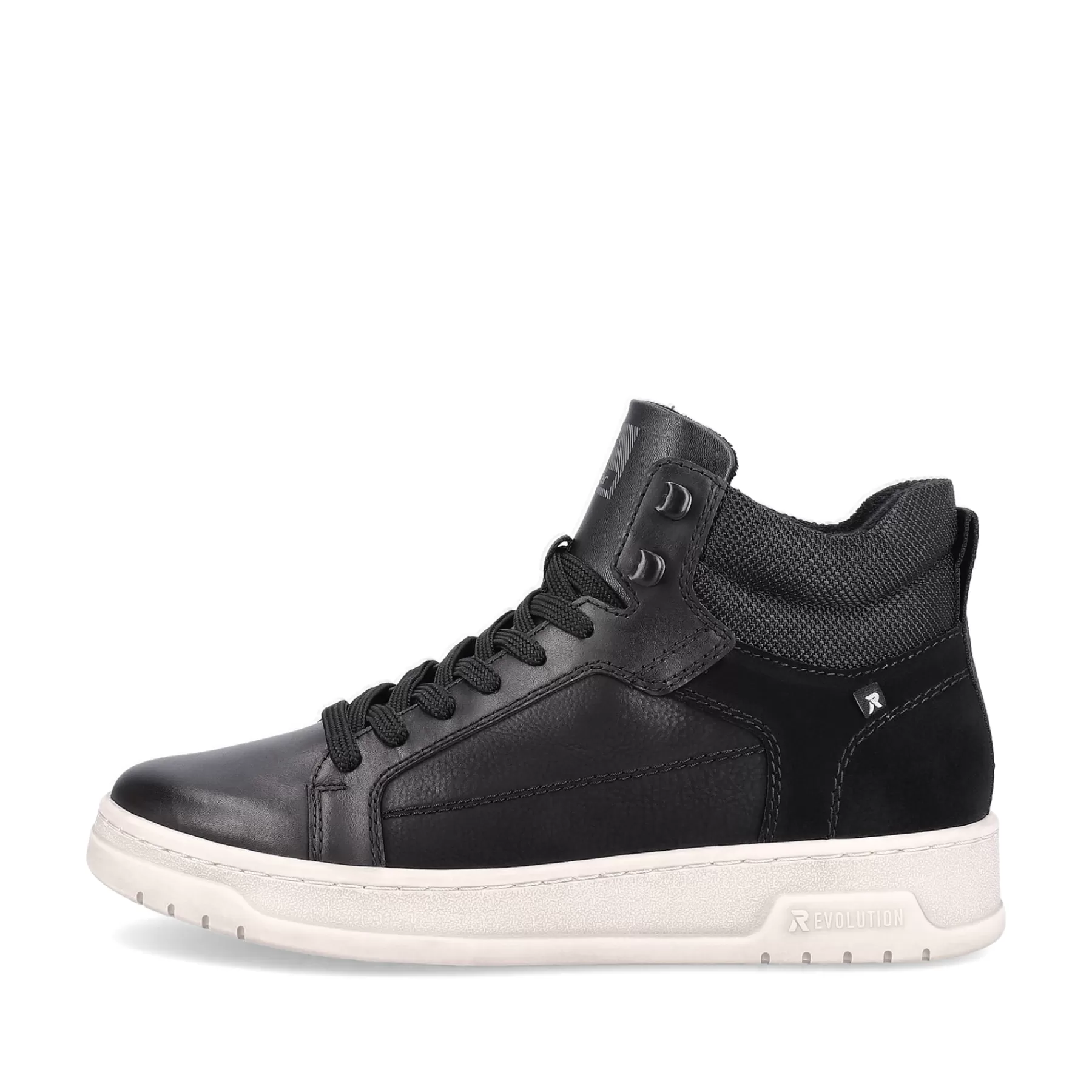 Sale Meskie Tenisowki High Steel W Kolorze Czarnym Meskie Trampki