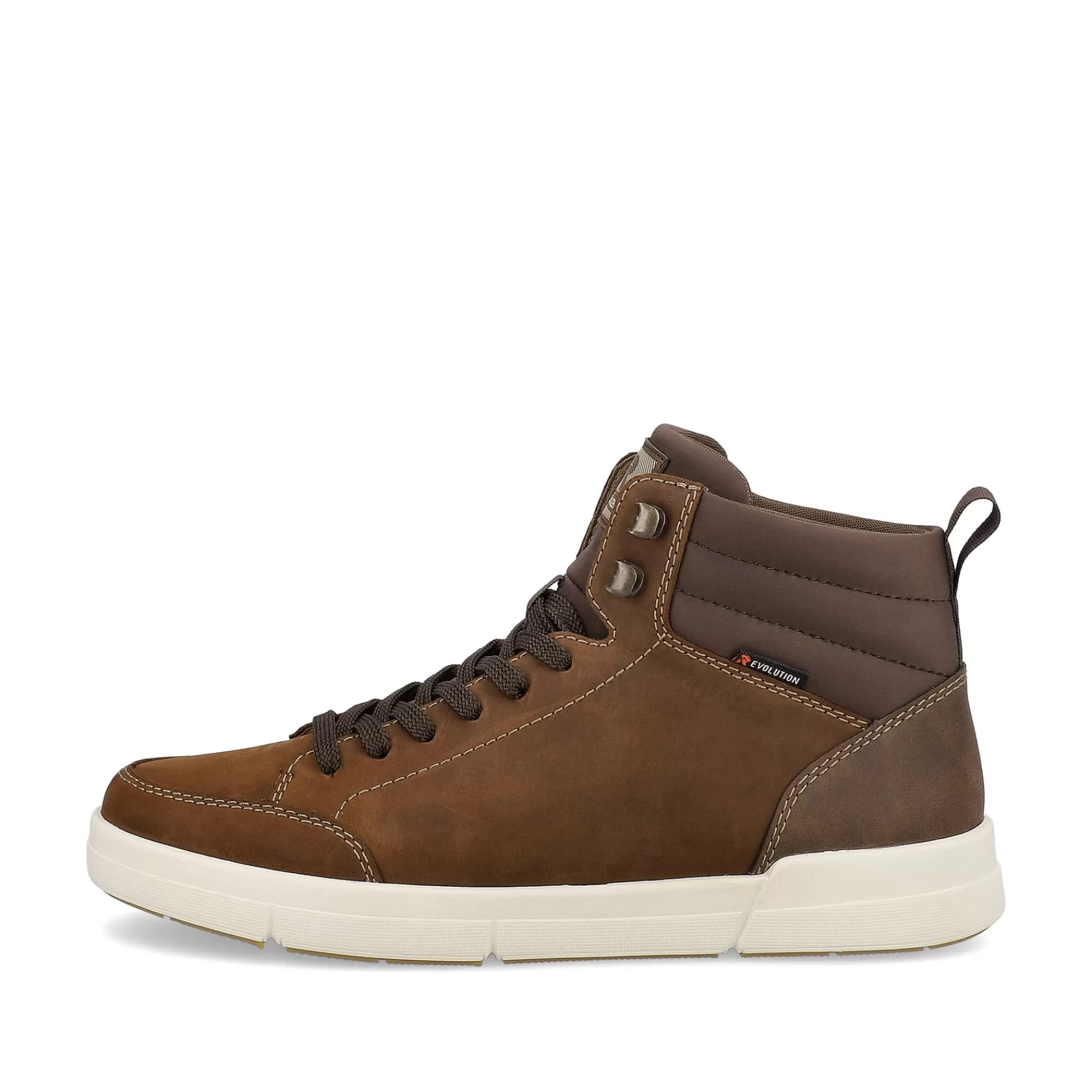 Hot Meskie Tenisowki High Wood Brown Meskie Trampki