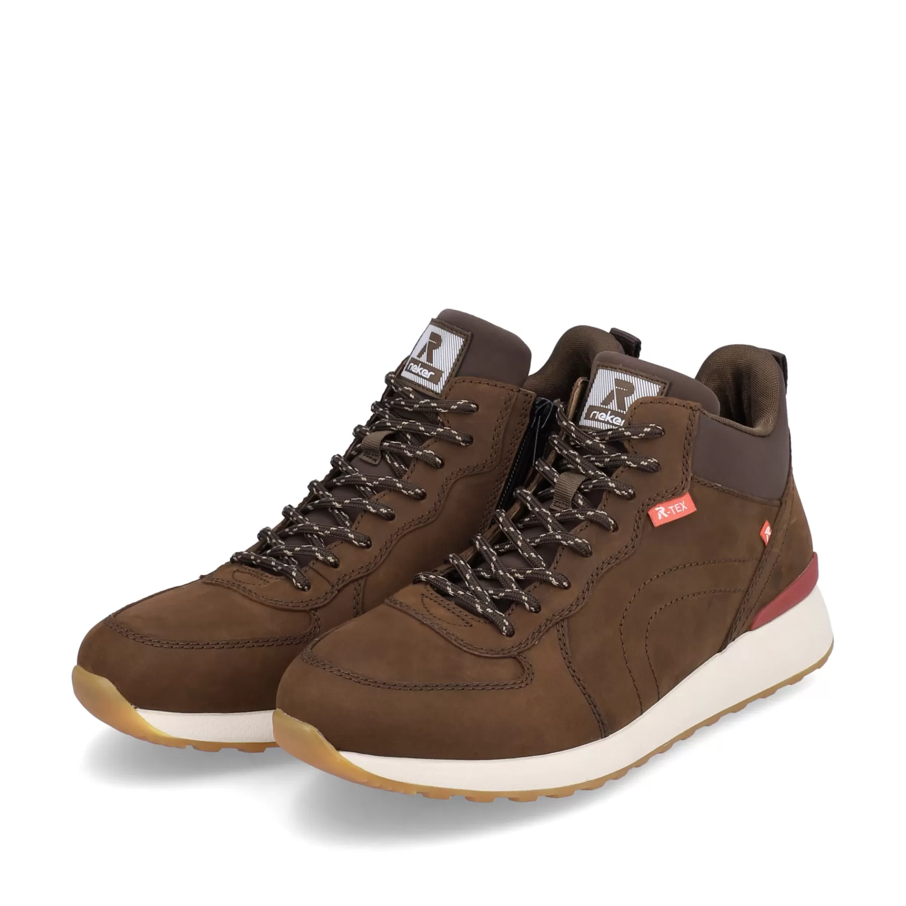 Cheap Meskie Tenisowki High Wood Brown Meskie Trampki