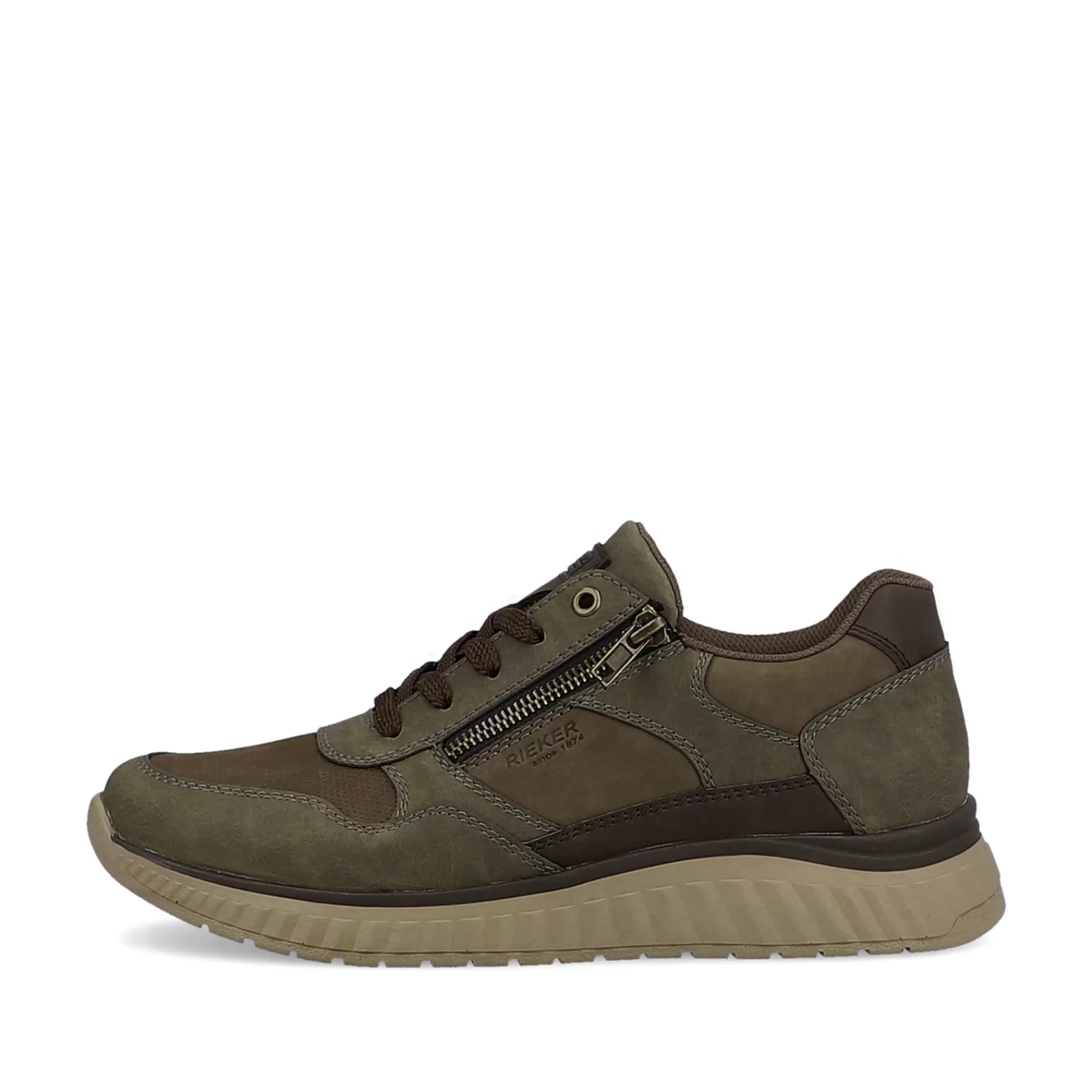 Flash Sale Meskie Tenisowki Low Army W Kolorze Zielono-Oliwkowo-Brazowym Meskie Trampki