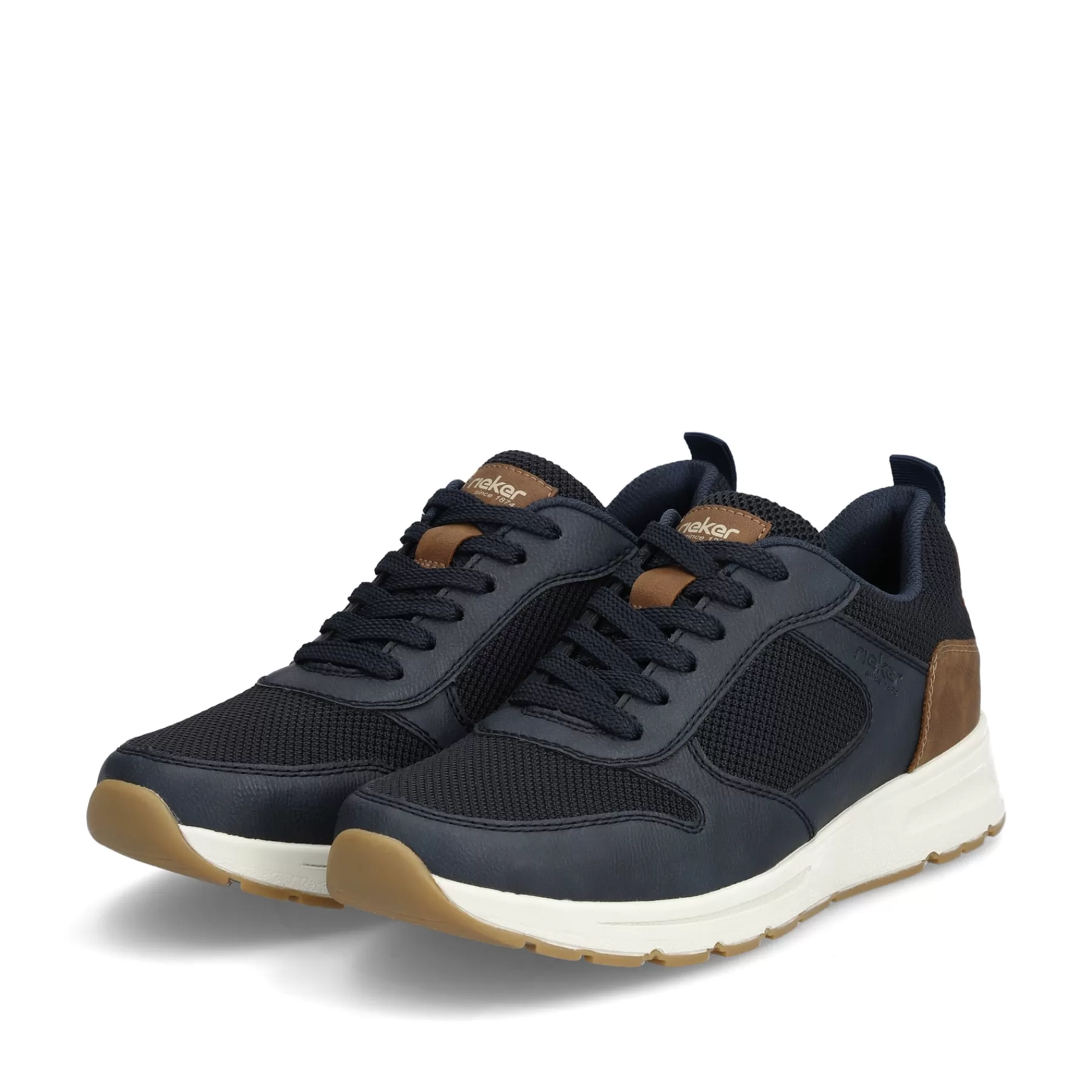 Best Sale Meskie Tenisowki Niskie W Kolorze Ciemnoniebieskim Meskie Trampki