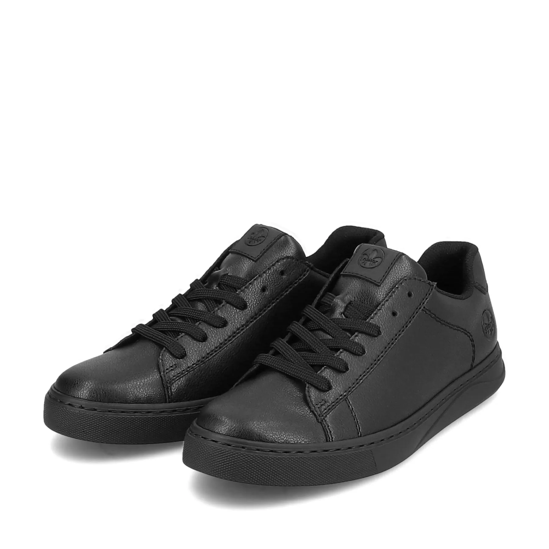 Cheap Meskie Tenisowki , Niskie, W Kolorze Glebokiej Czerni Meskie Trampki