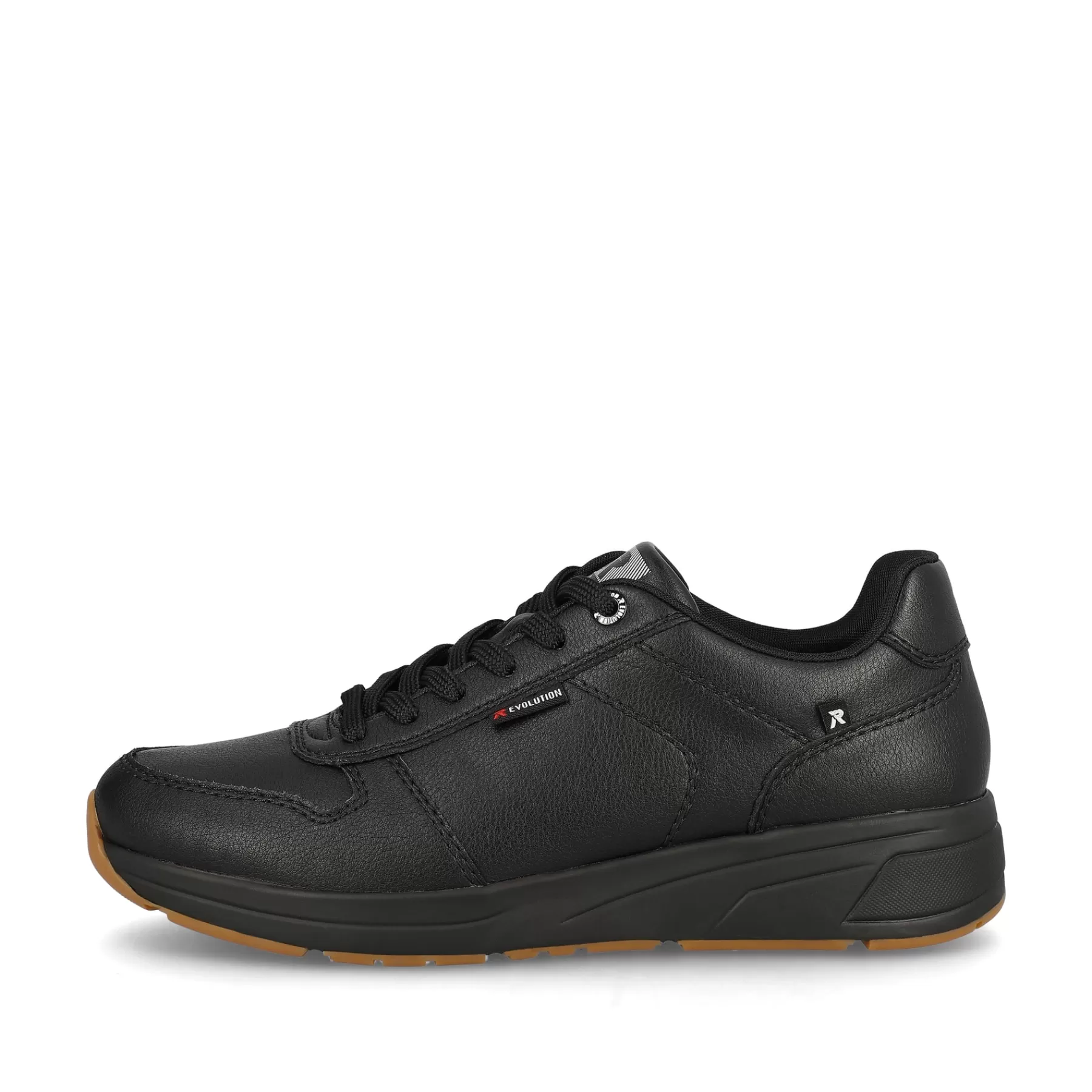 Shop Meskie Tenisowki , Niskie, W Kolorze Glebokiej Czerni Meskie Trampki