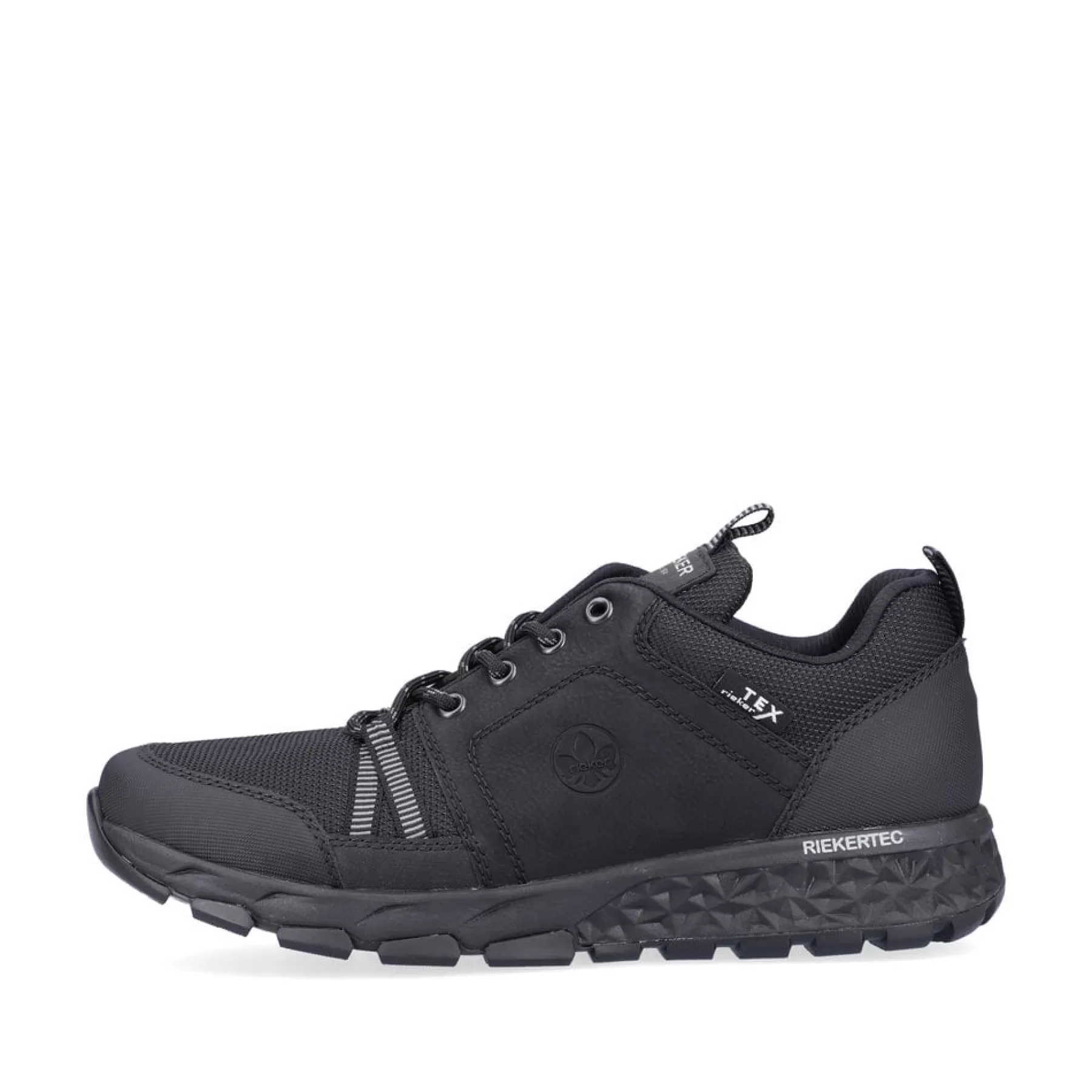 Store Meskie Tenisowki , Niskie, W Kolorze Glebokiej Czerni Meskie Trampki