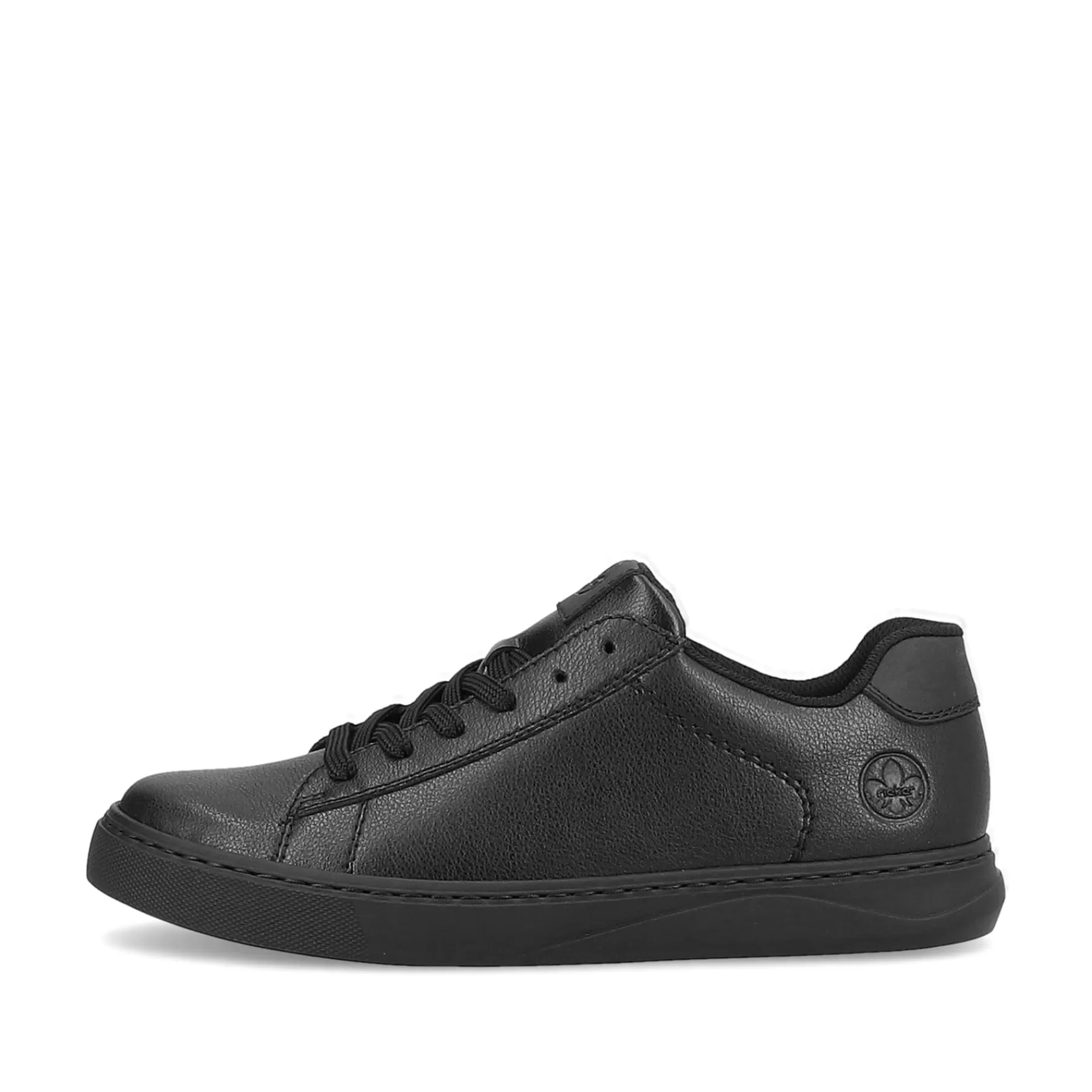 Cheap Meskie Tenisowki , Niskie, W Kolorze Glebokiej Czerni Meskie Trampki