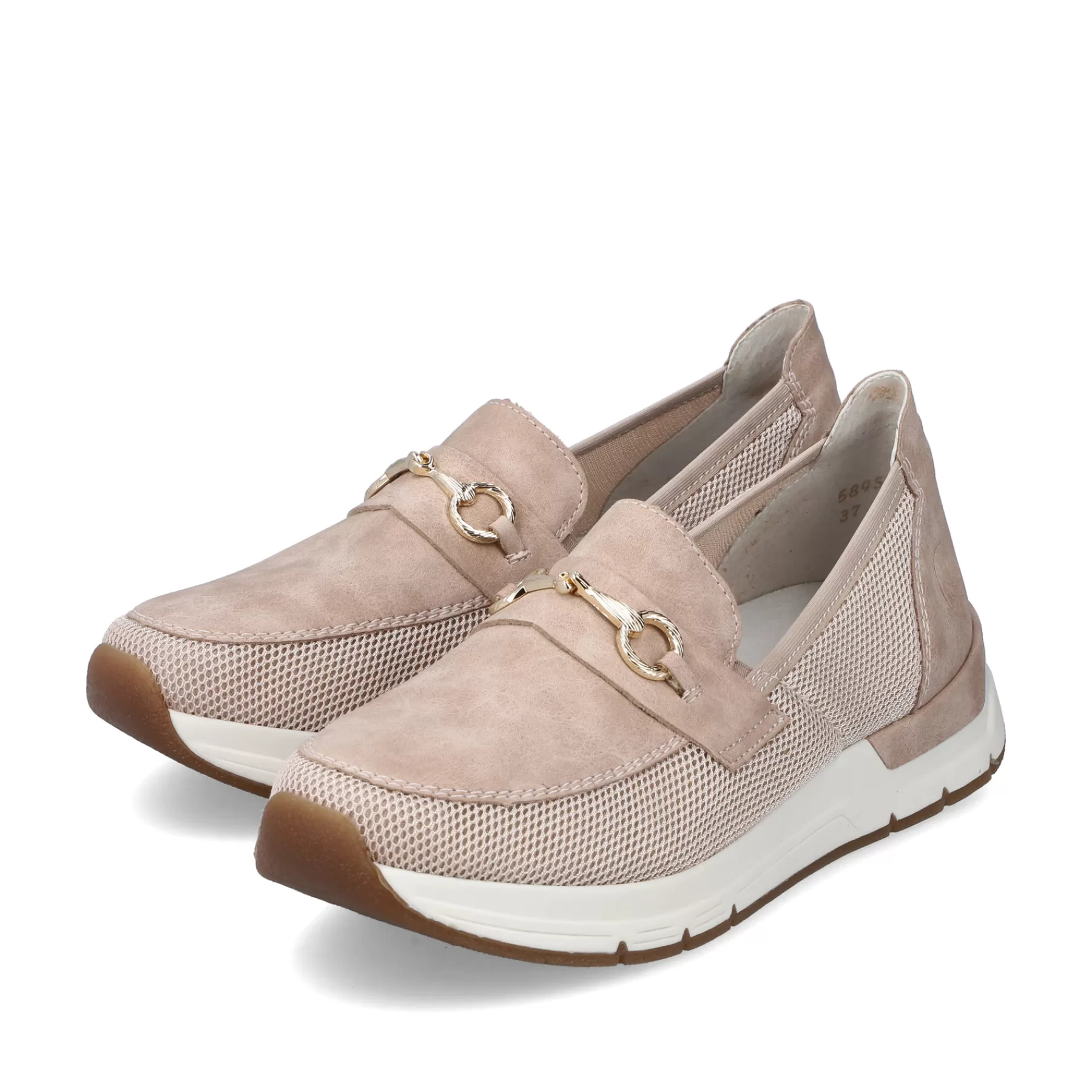 Best Sale Mokasyny Damskie W Delikatnym Rozu Damski Weganskie