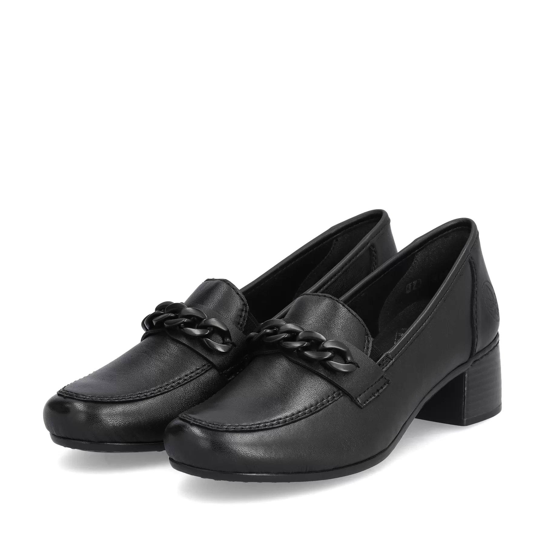 Sale Mokasyny Damskie W Kolorze Ciemnej Czerni Meskie Buty Biznesowe