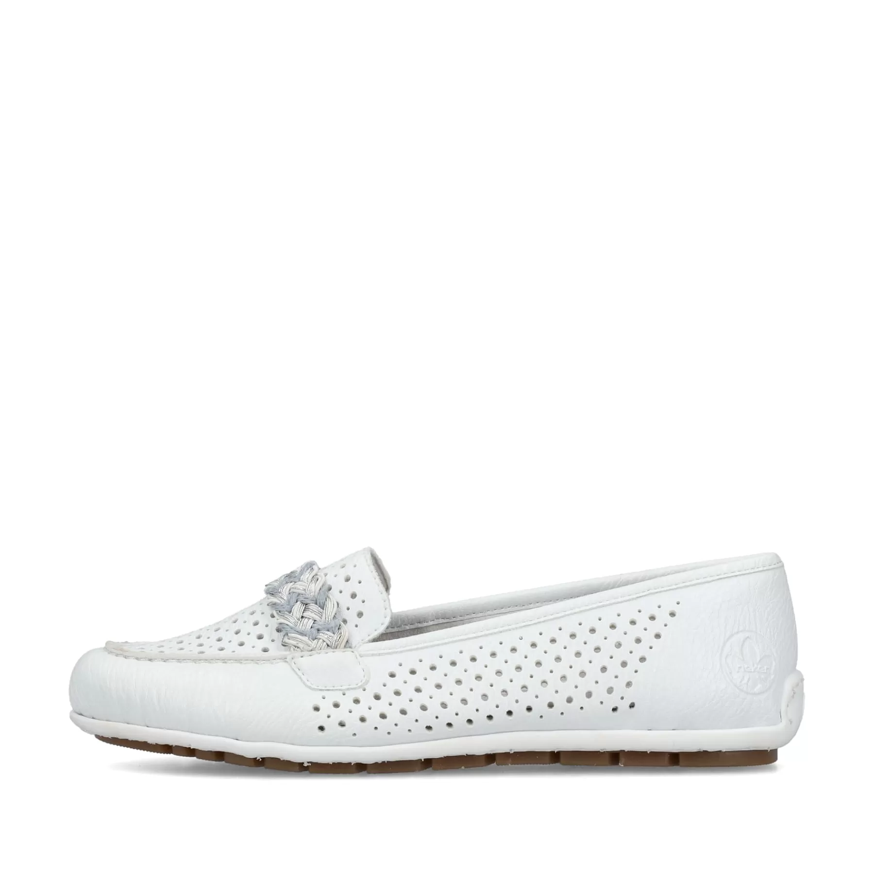Discount Mokasyny Damskie W Kolorze Czystej Bieli Meskie Buty Biznesowe