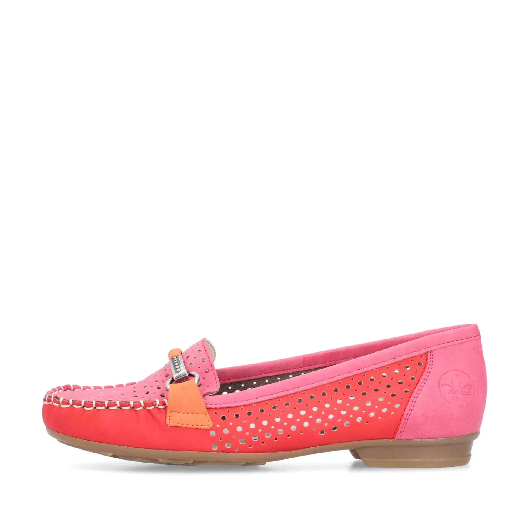 Best Mokasyny Damskie W Kolorze Malinowo-Czerwonym Meskie Buty Biznesowe