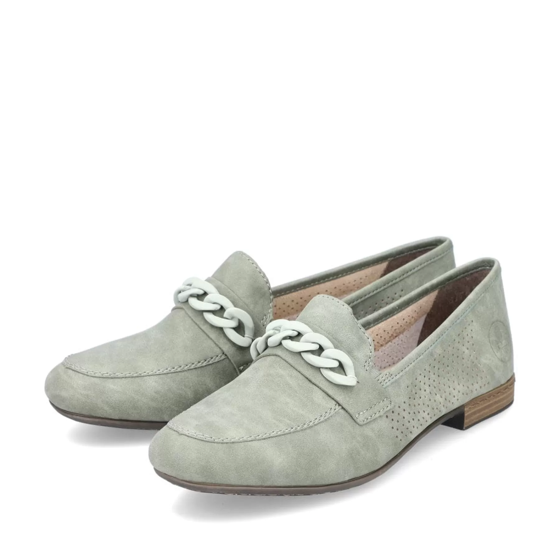 Cheap Mokasyny Damskie W Kolorze Mietowo-Zielonym Damski Kolorowe Style