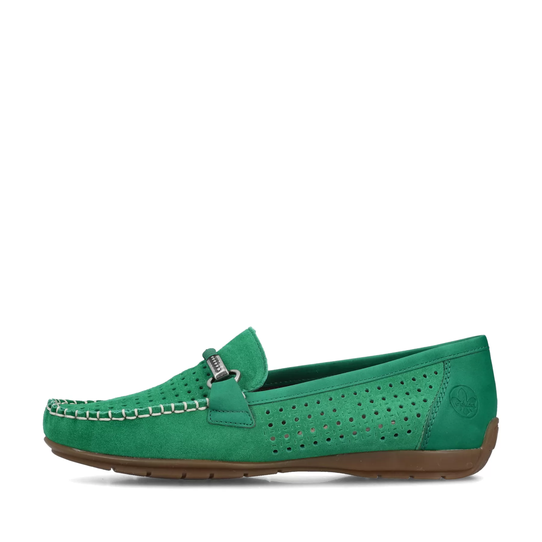 Flash Sale Mokasyny Damskie W Kolorze Trawiasto-Zielonym Damski Kolorowe Style