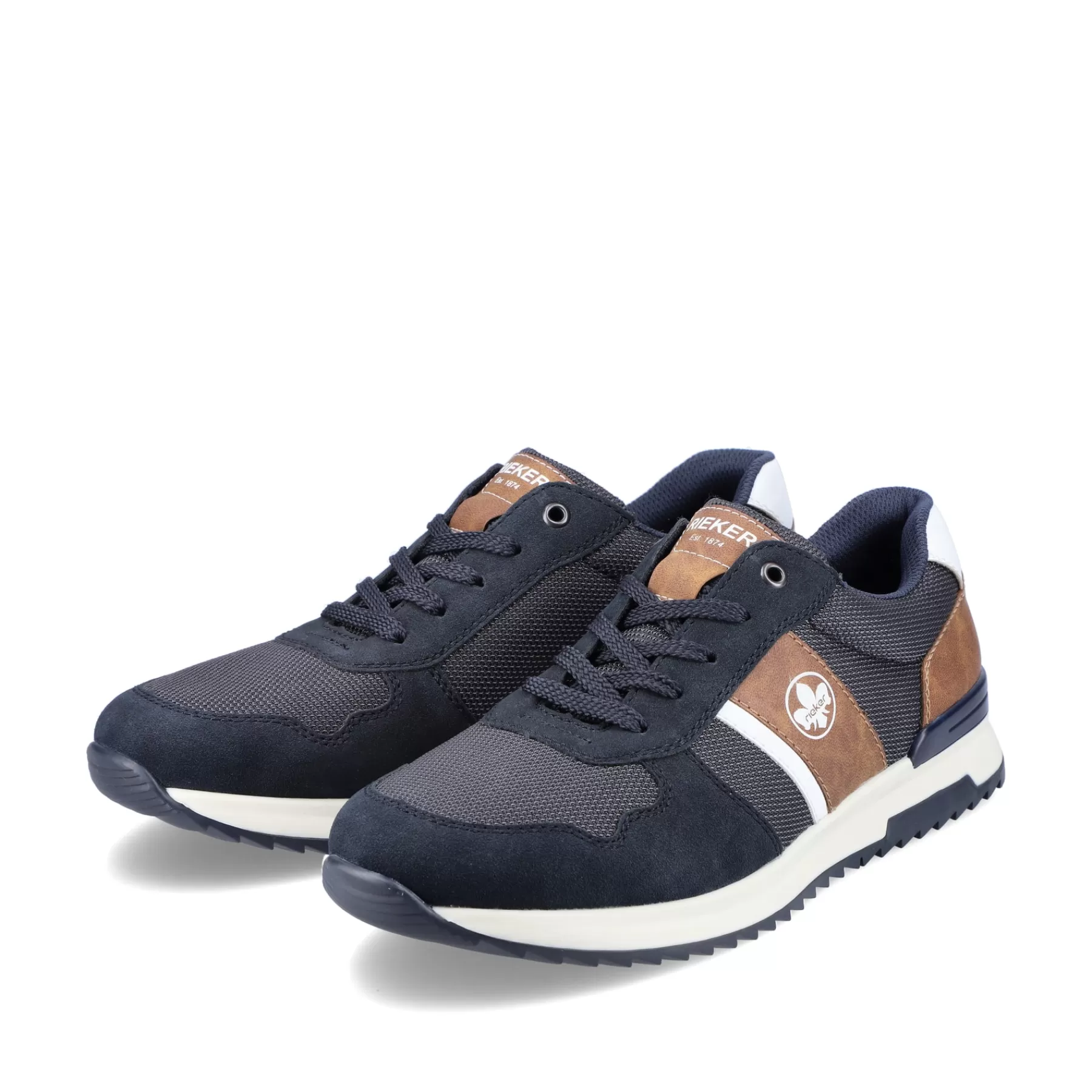 Fashion Niskie Tenisowki Meskie W Kolorze Granatowym Meskie Trampki