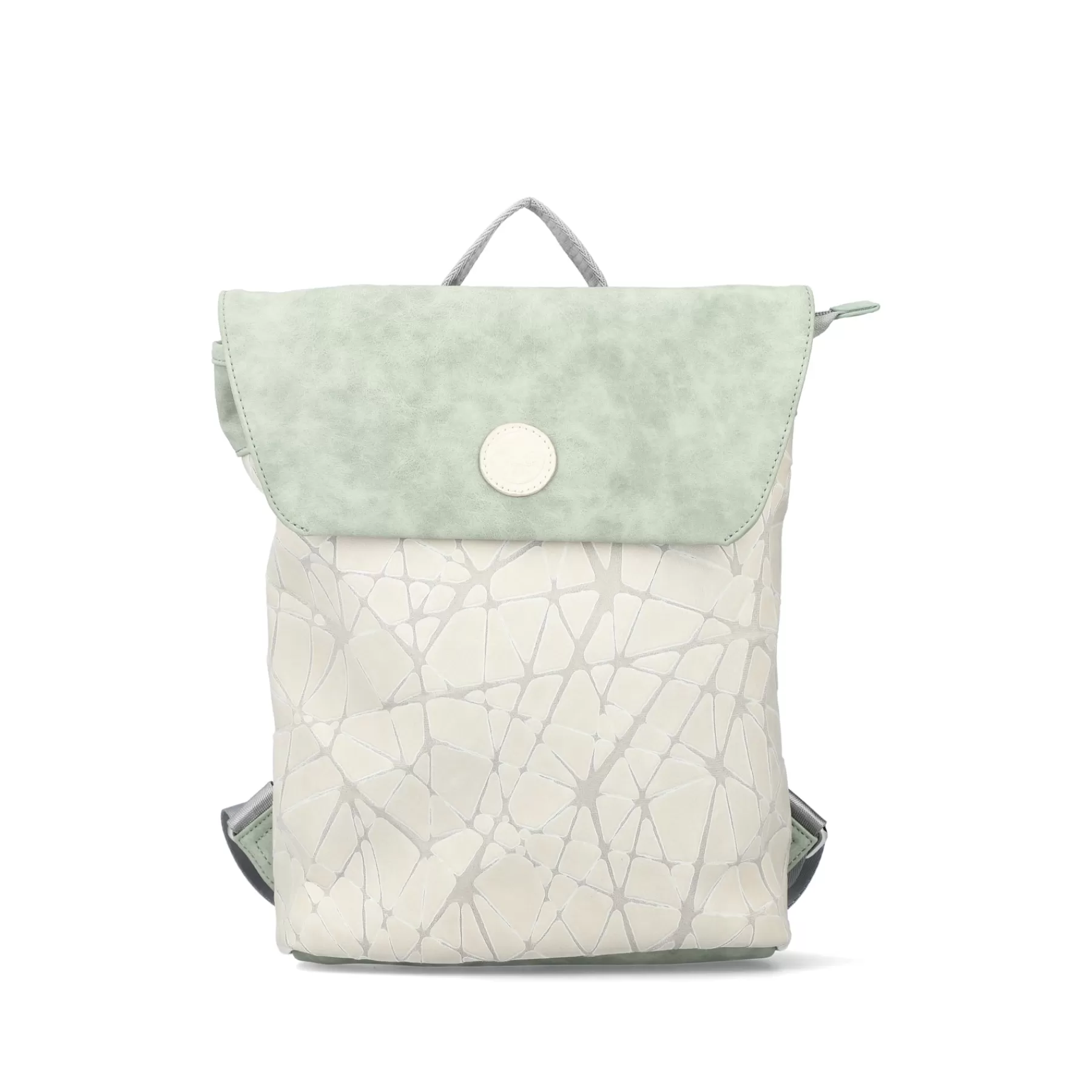 Shop a | Plecak Kremowo-Bialo-Mietowy Torby