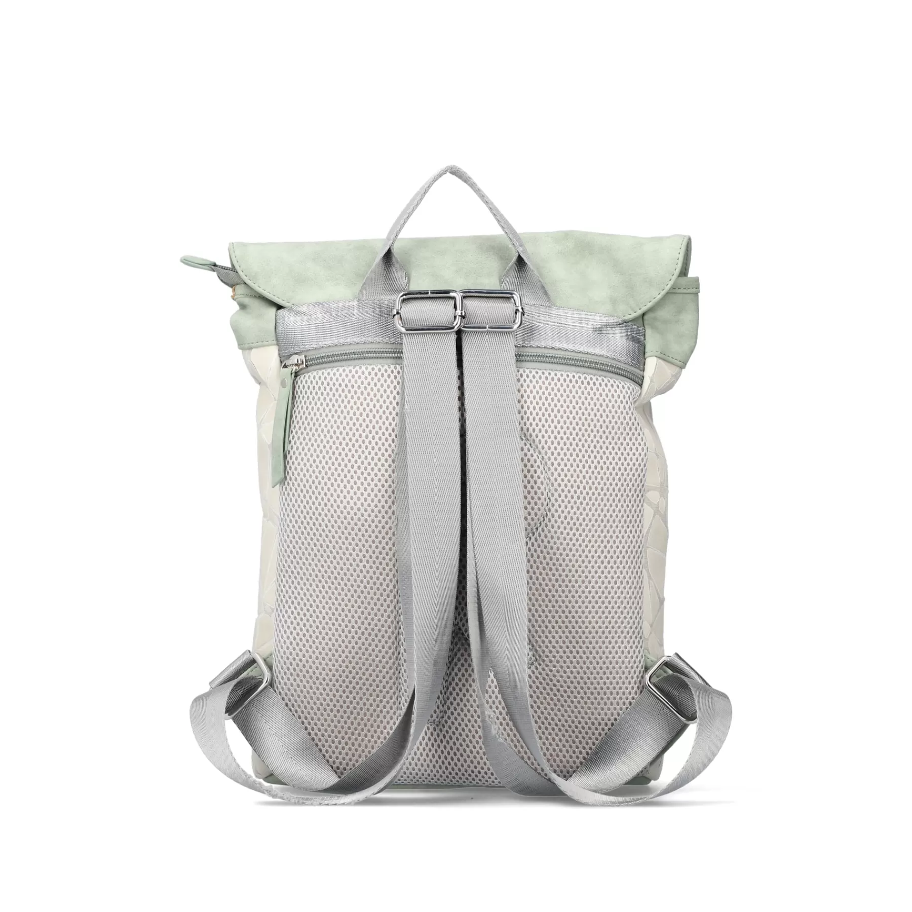 Shop a | Plecak Kremowo-Bialo-Mietowy Torby