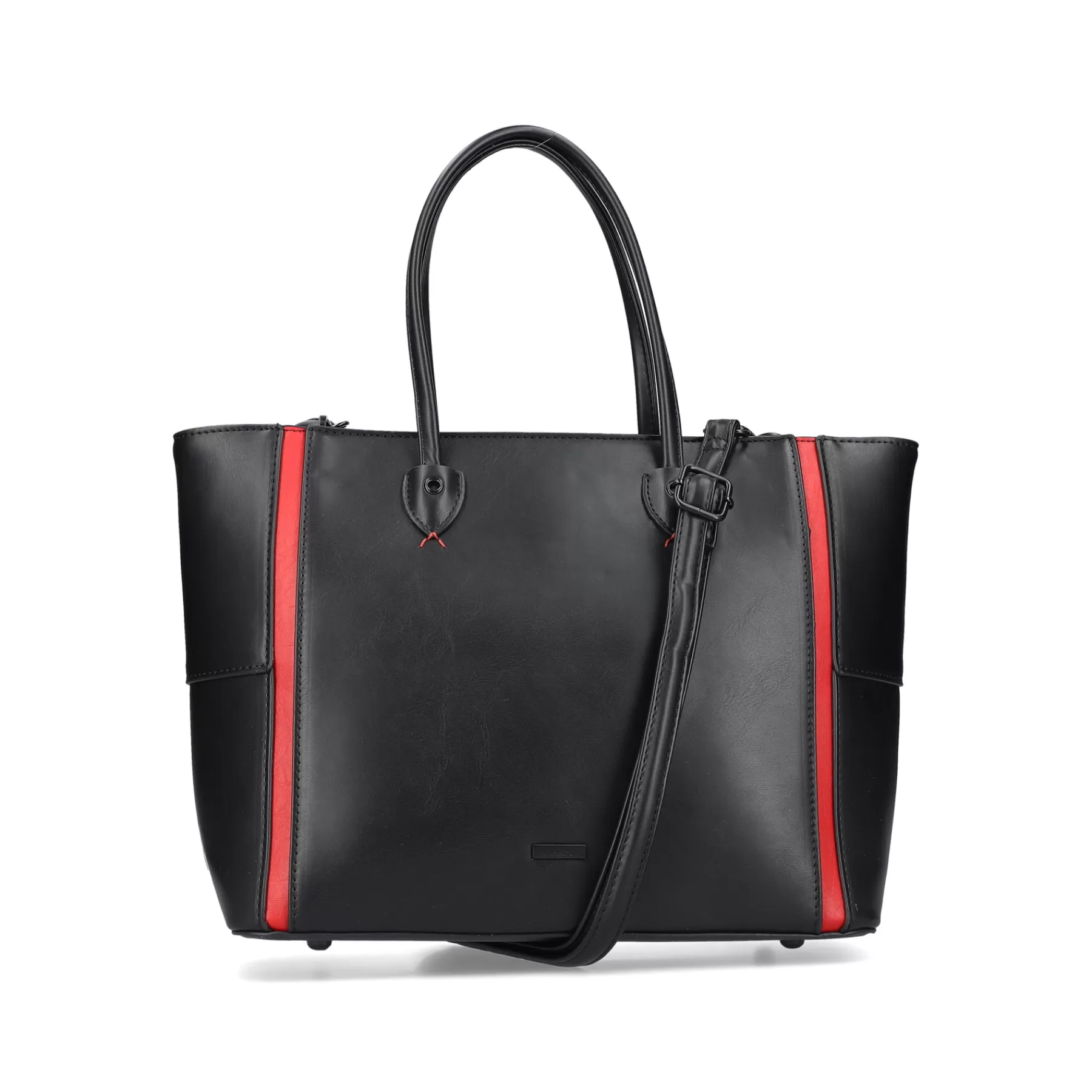 Online a | Shopper Jet Czarno-Ognisty Czerwony Torby