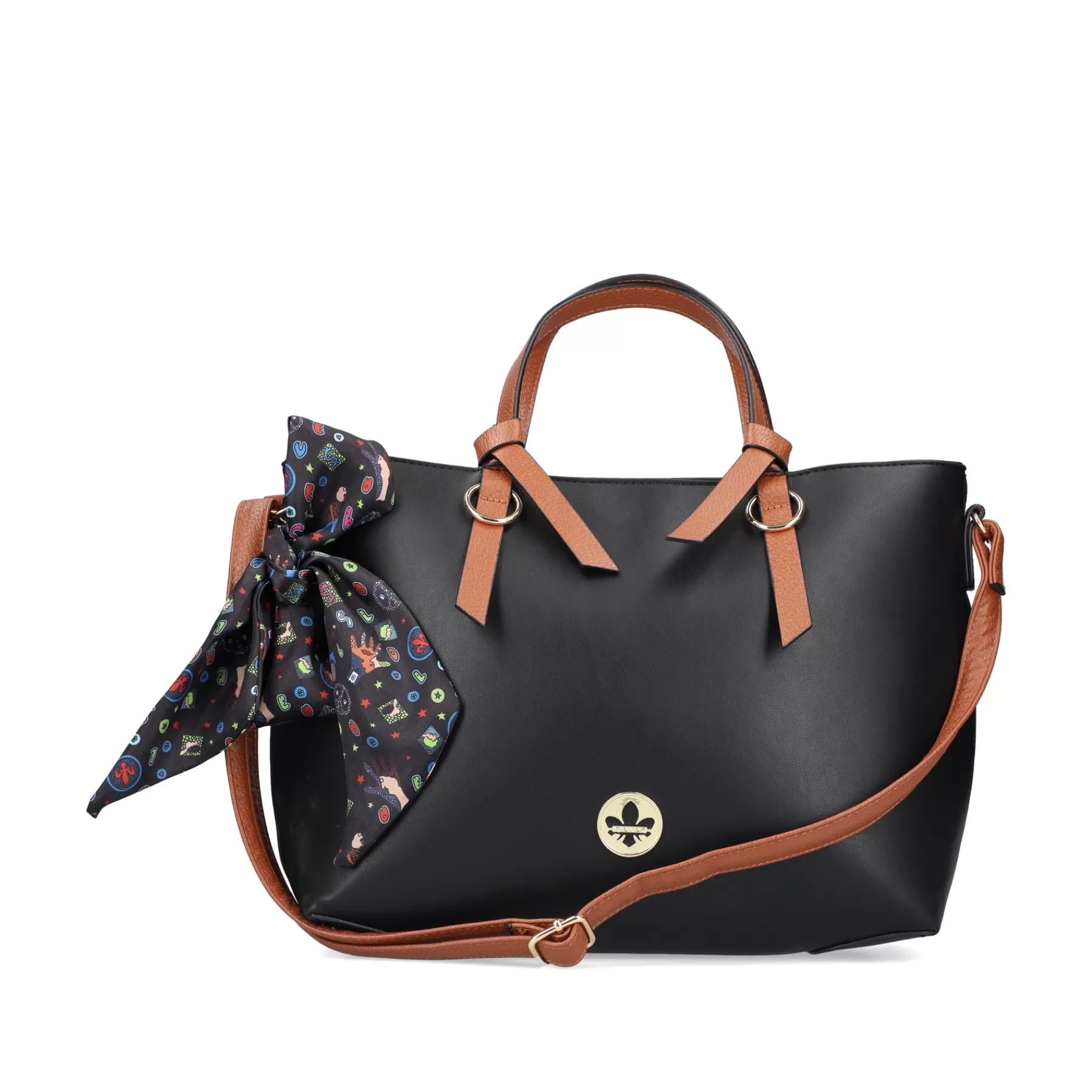 Flash Sale a | Shopper W Kolorze Kruczoczarno-Nugatowym Brazie Torby