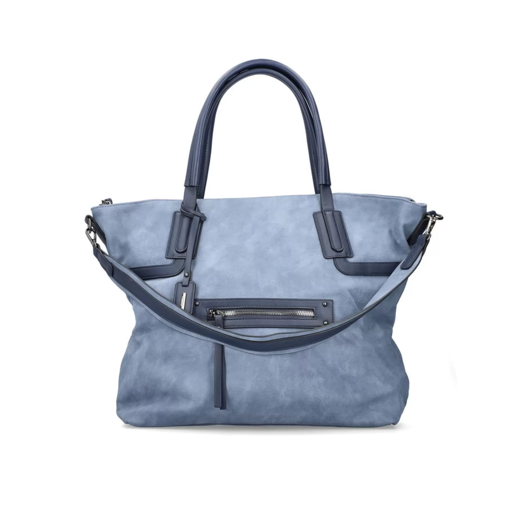 Sale a | Shopper W Kolorze Lupkowo-Niebieskim Torby