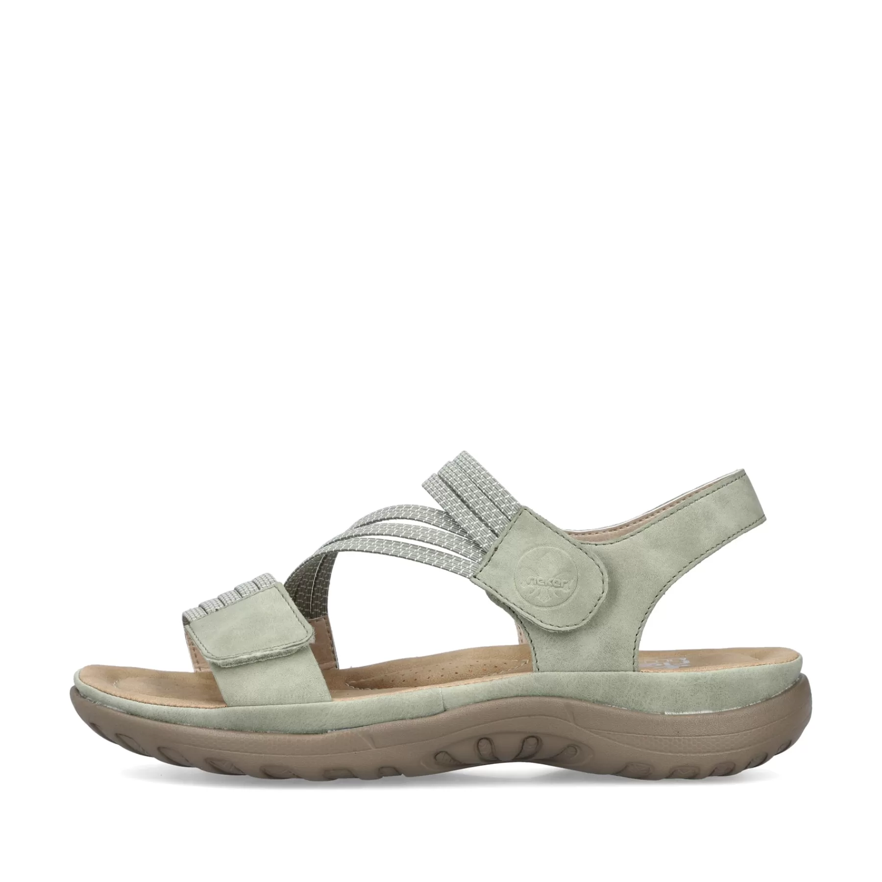 Shop Sandaly Damskie Z Paskami W Kolorze Mietowo-Zielonym Damski Weganskie