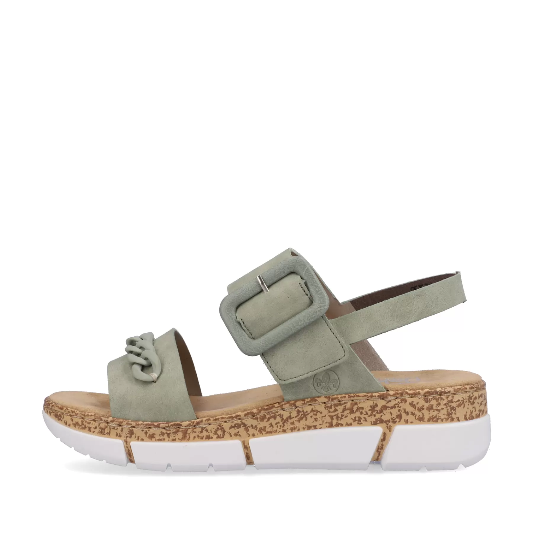 Shop Sandaly Damskie Z Paskami W Kolorze Mietowo-Zielonym Meskie Buty Na Lato