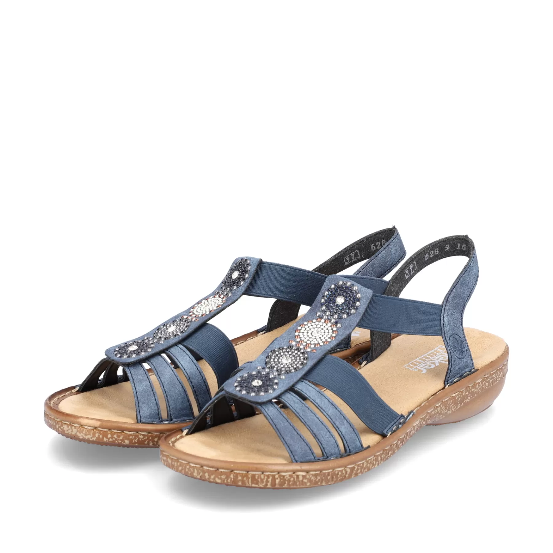 Shop Sandaly Damskie Z Paskiem W Kolorze Granatowym Damski Sandaly I Sandaly
