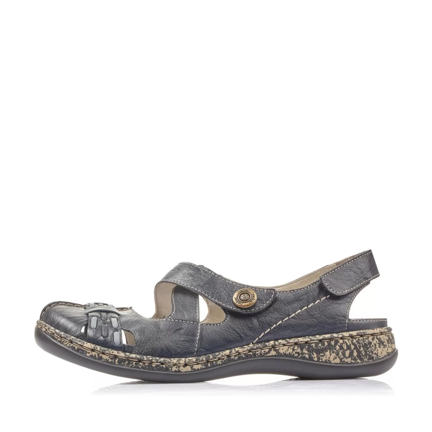 Cheap Sandaly Damskie Z Paskiem W Kolorze Granatowym Damski Sandaly I Sandaly