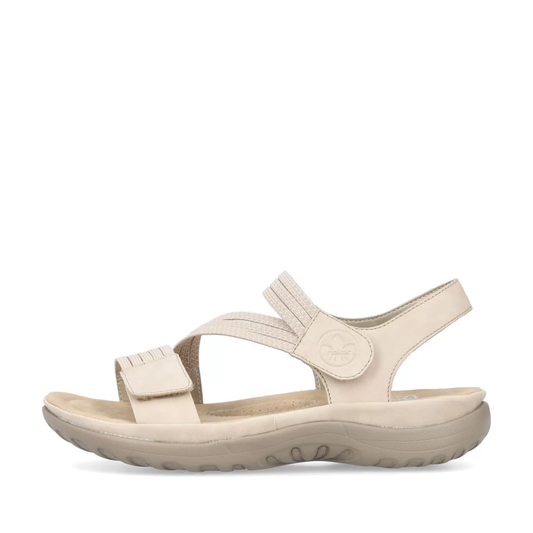 Sale Sandaly Damskie Z Paskiem W Kolorze Jasnobezowym Damski Sandaly I Sandaly