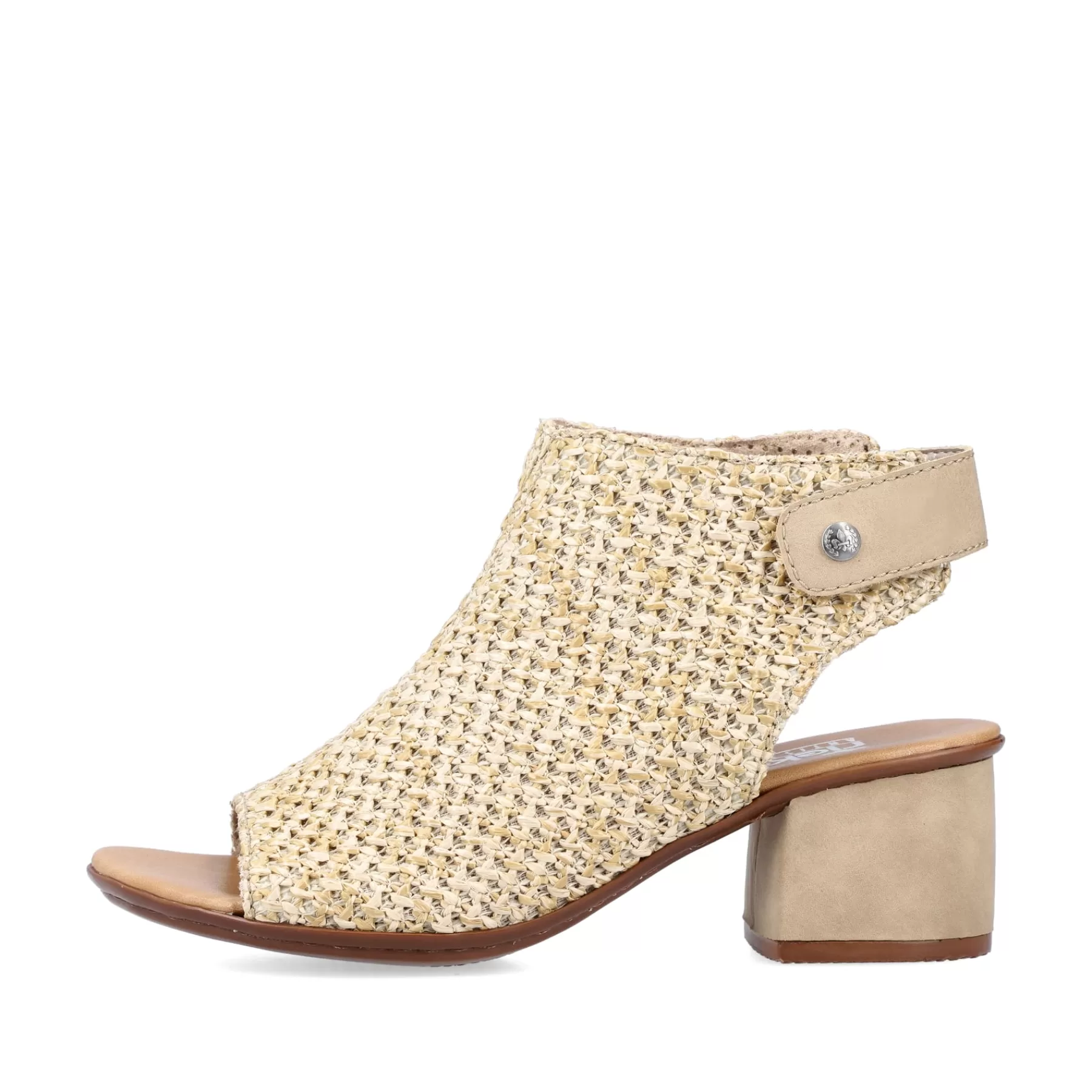 Best Sandaly Damskie Z Paskiem W Kolorze Piaskowo-Bezowym Damski Buty Z Obcasami