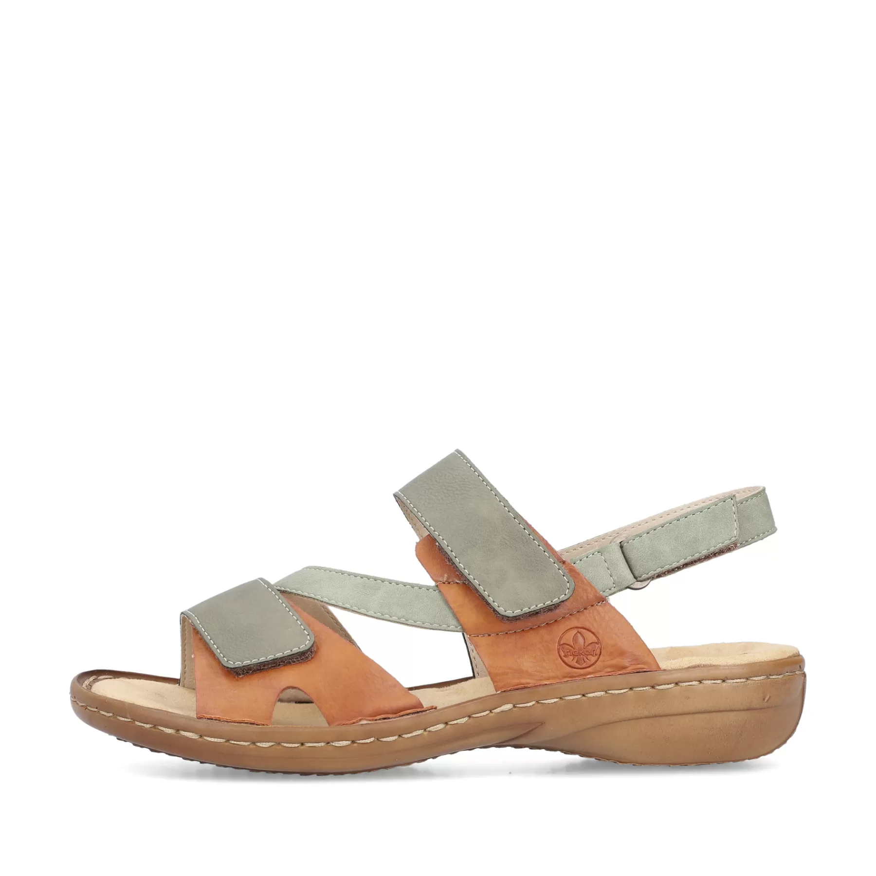 Flash Sale Sandaly Damskie Z Paskiem W Kolorze Zielono-Szarym Damski Sandaly I Sandaly