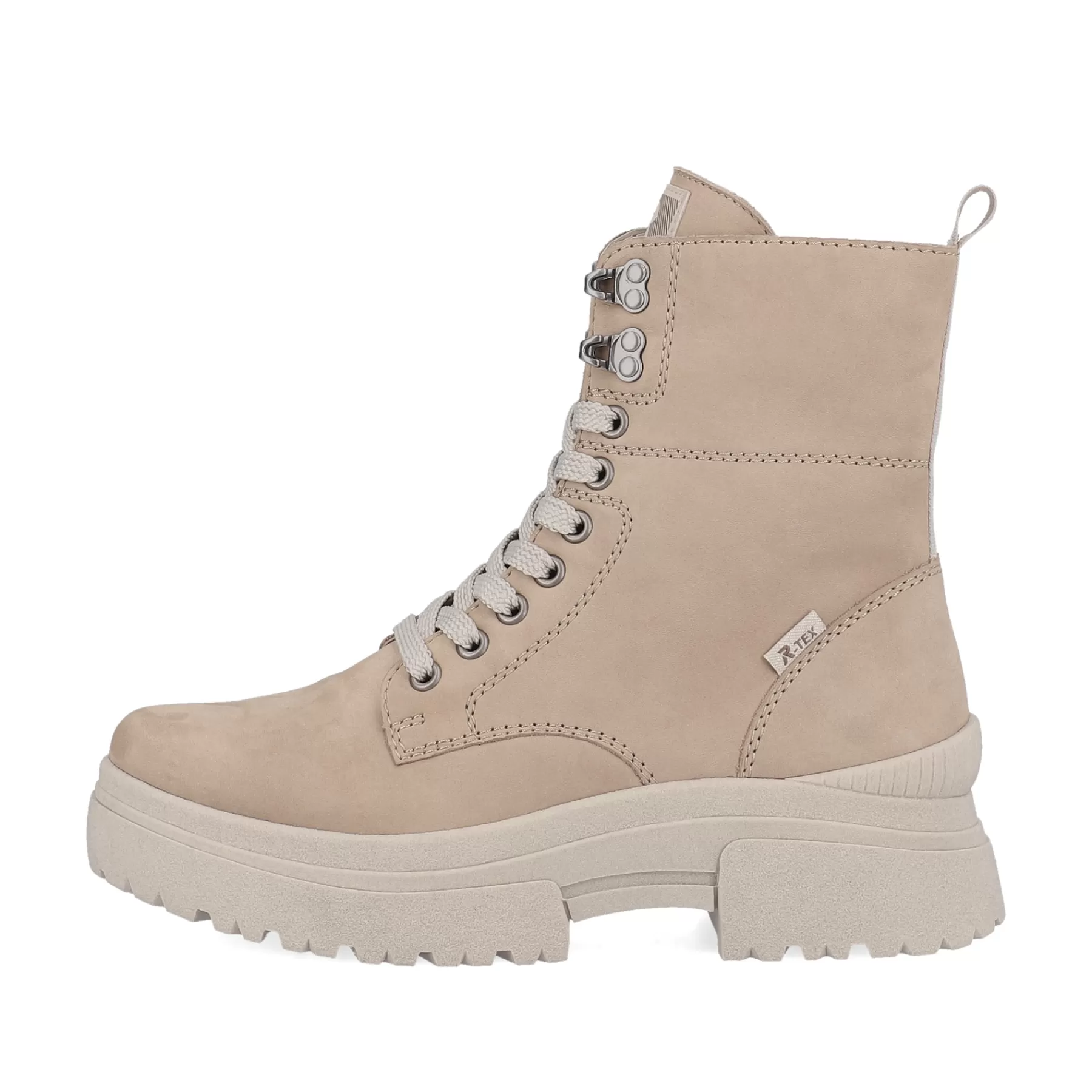 Best Sale Sznurowane Botki Clay Beige Damski Botki I Botki