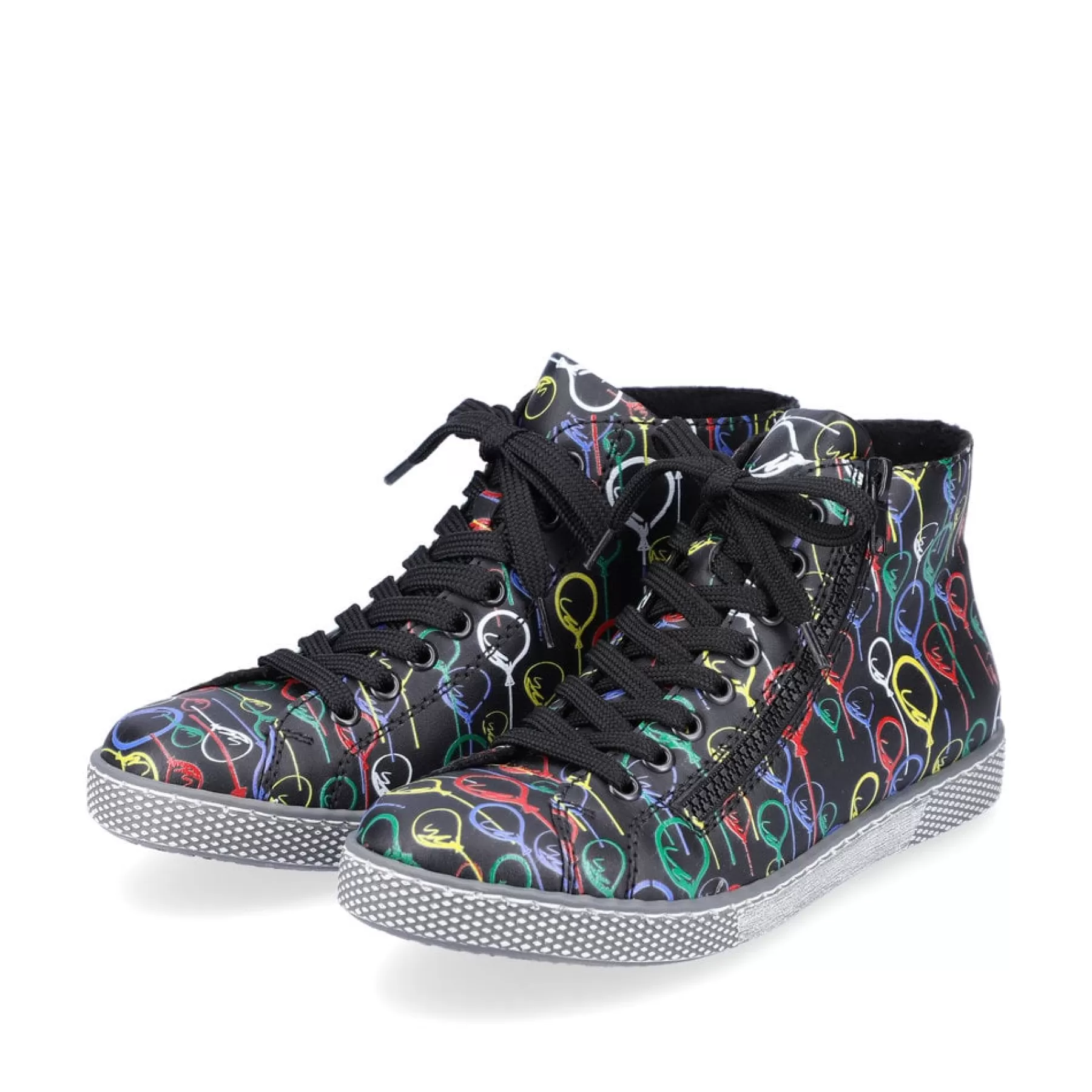 Sale Sznurowane Buty Damskie Multi Damski Niskie Buty I Kapcie