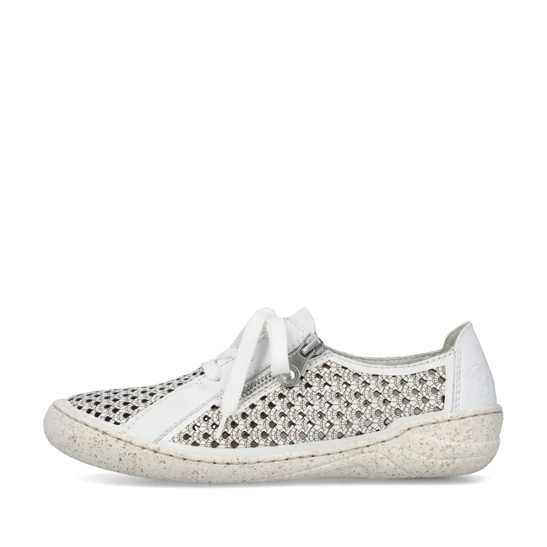 Sale Sznurowane Buty Damskie W Kolorze Czystej Bieli Damski Niskie Buty I Kapcie