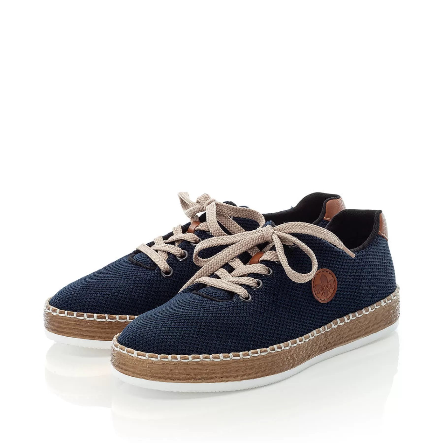 Online Sznurowane Buty Damskie W Kolorze Granatowym Damski Niskie Buty I Kapcie