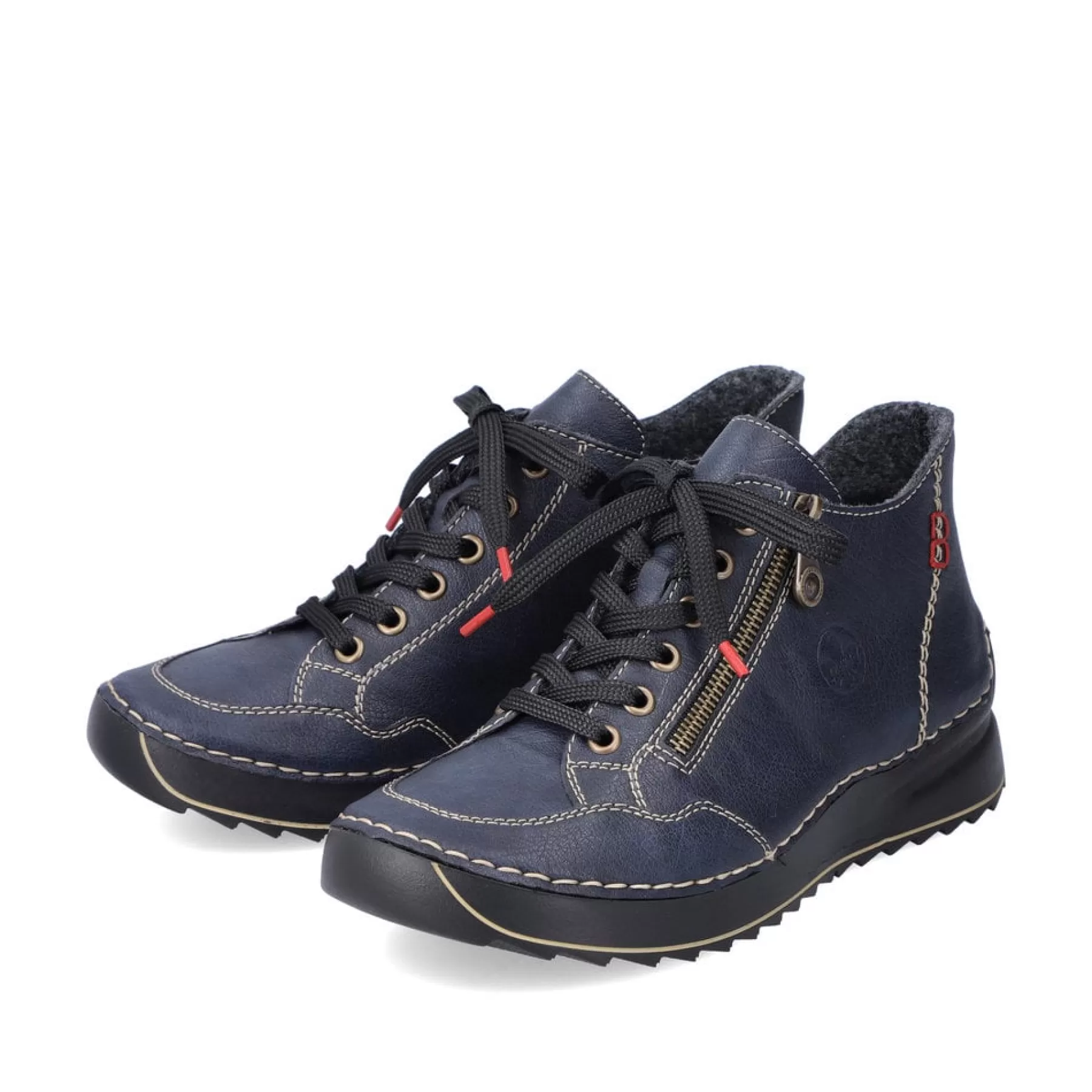 Best Sznurowane Buty Damskie W Kolorze Lupkowoniebieskim Damski Niskie Buty I Kapcie
