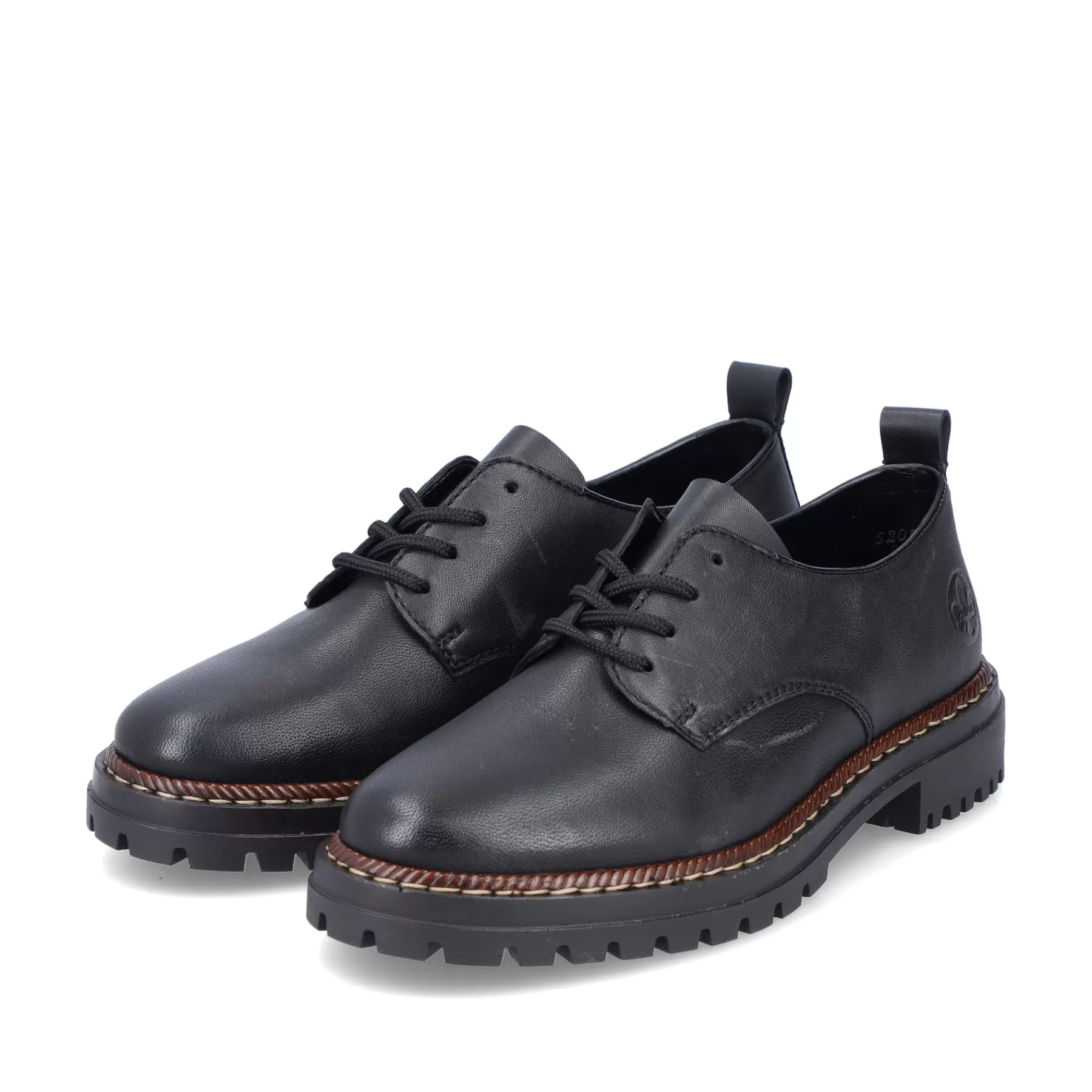 Fashion Sznurowane Buty Damskie W Kolorze Nocnej Czerni Damski Niskie Buty I Kapcie
