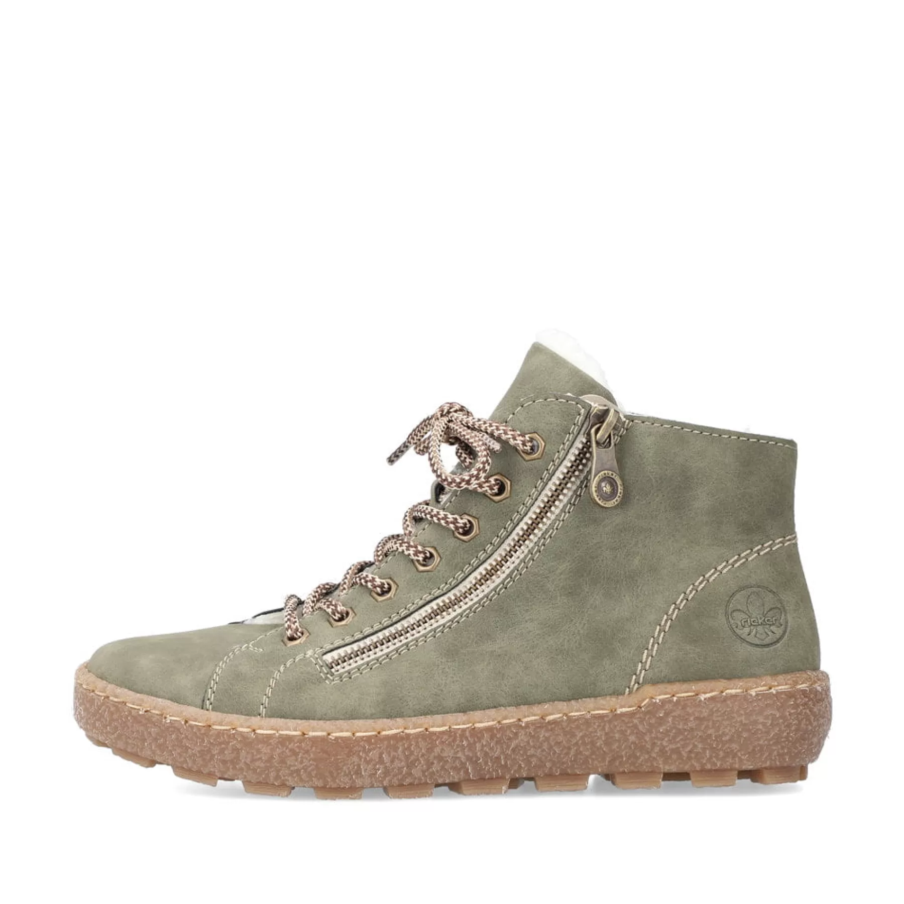 Cheap Sznurowane Buty Damskie W Kolorze Zielonego Liscia Damski Niskie Buty I Kapcie