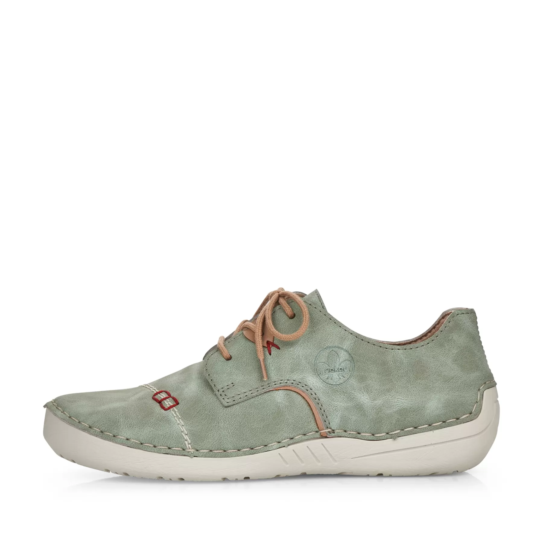 Shop Sznurowane Buty Damskie W Kolorze Zielono-Szarym Damski Niskie Buty I Kapcie