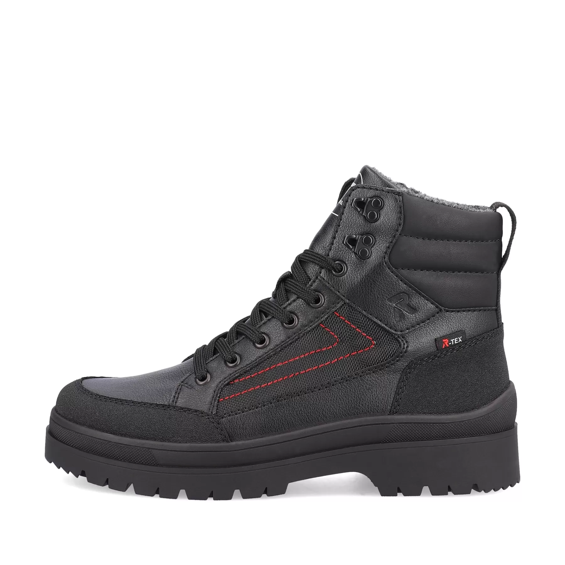 New Sznurowane Buty Meskie Deep Black Meskie Buty