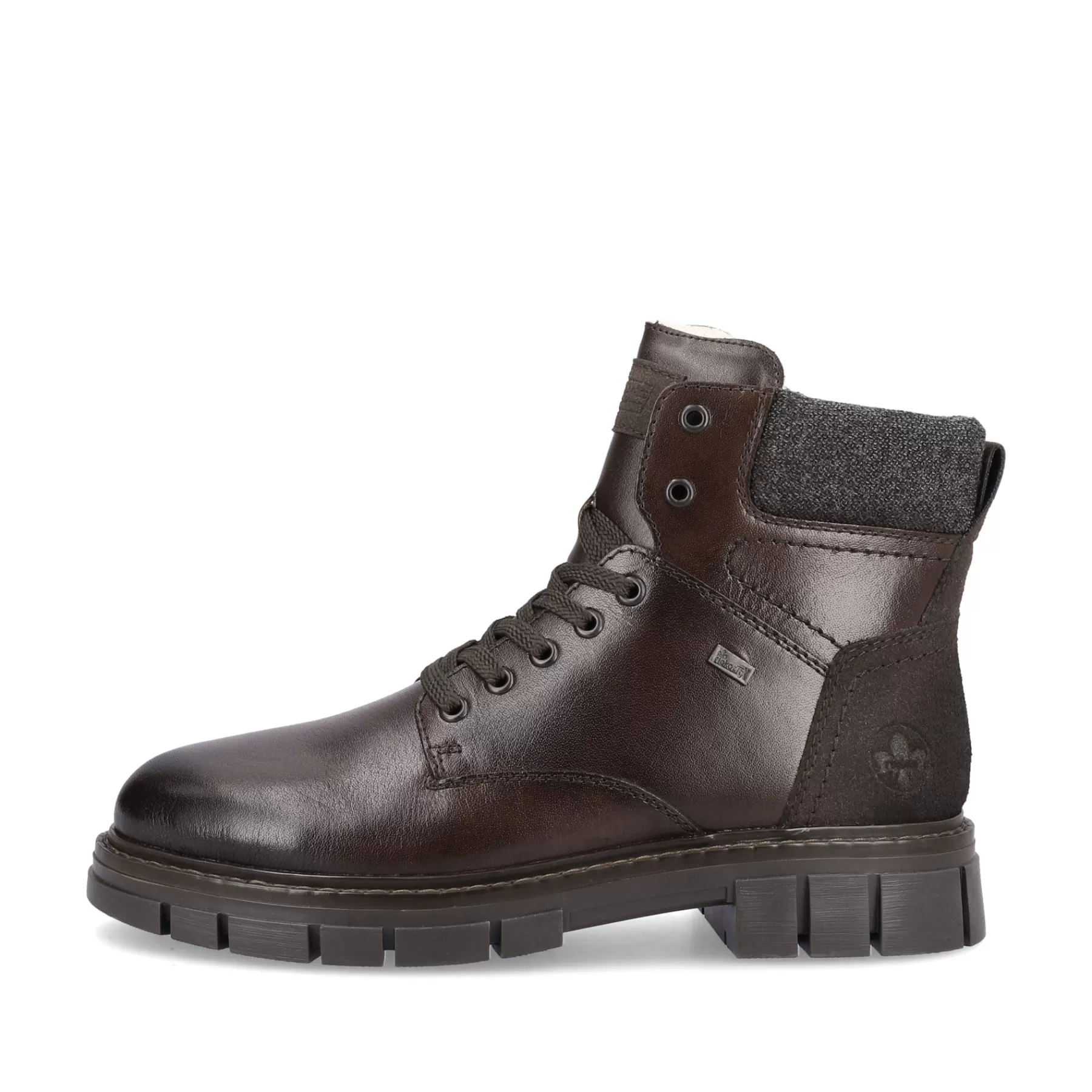 Sale Sznurowane Buty Meskie W Kolorze Ciemnobrazowym Meskie Buty