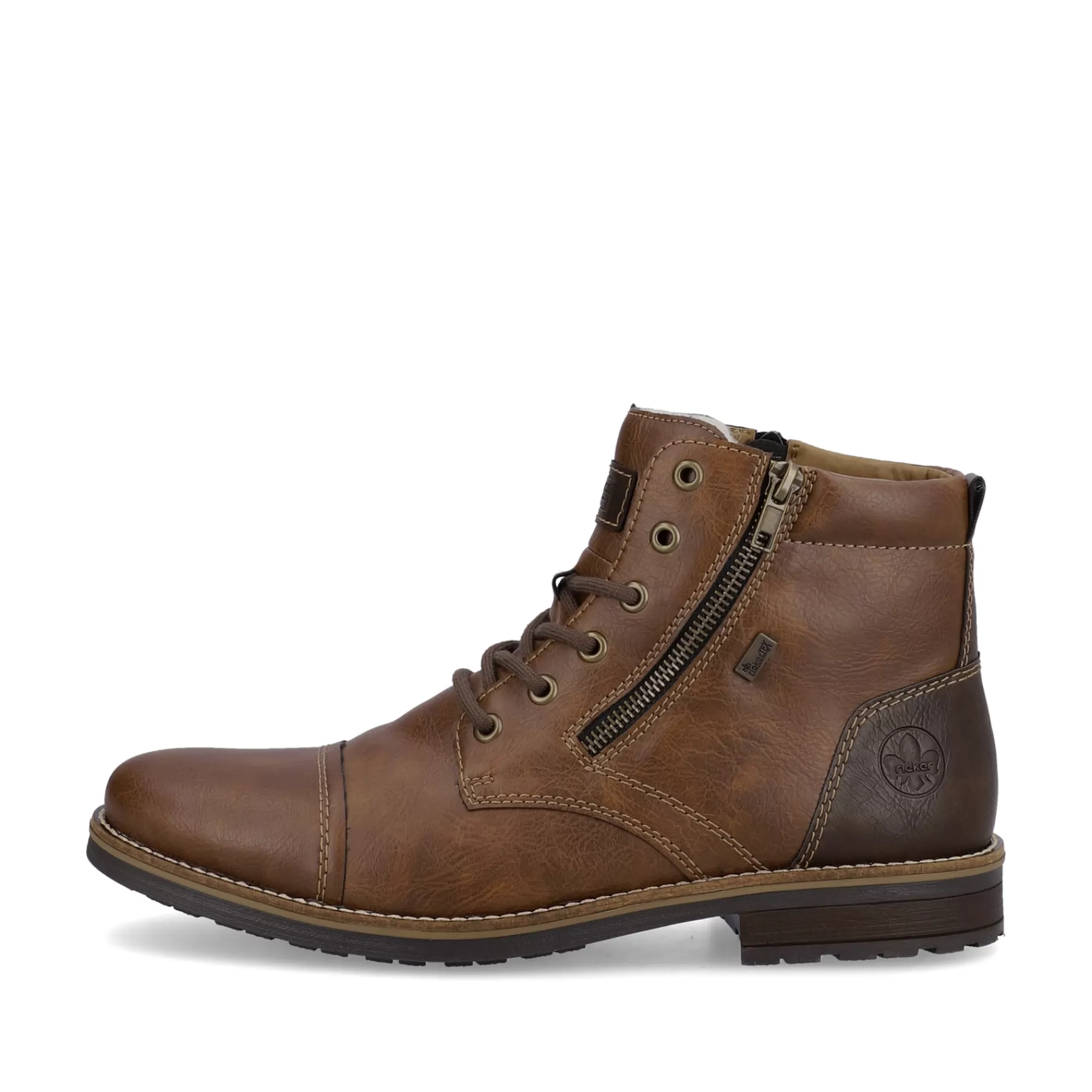 Best Sale Sznurowane Buty Meskie W Kolorze Czekoladowo-Brazowym Meskie Buty