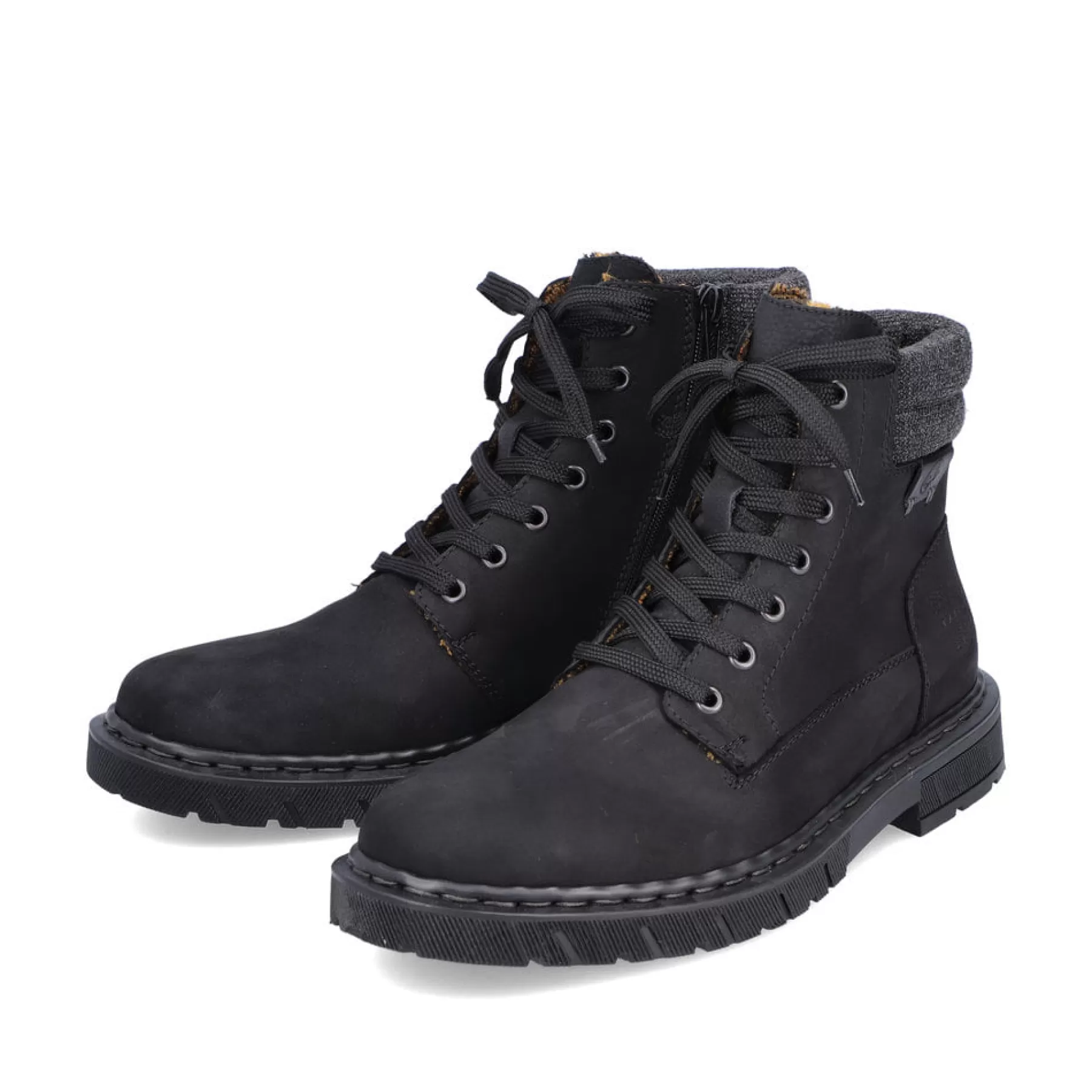 Cheap Sznurowane Buty Meskie W Kolorze Glebokiej Czerni Meskie Buty