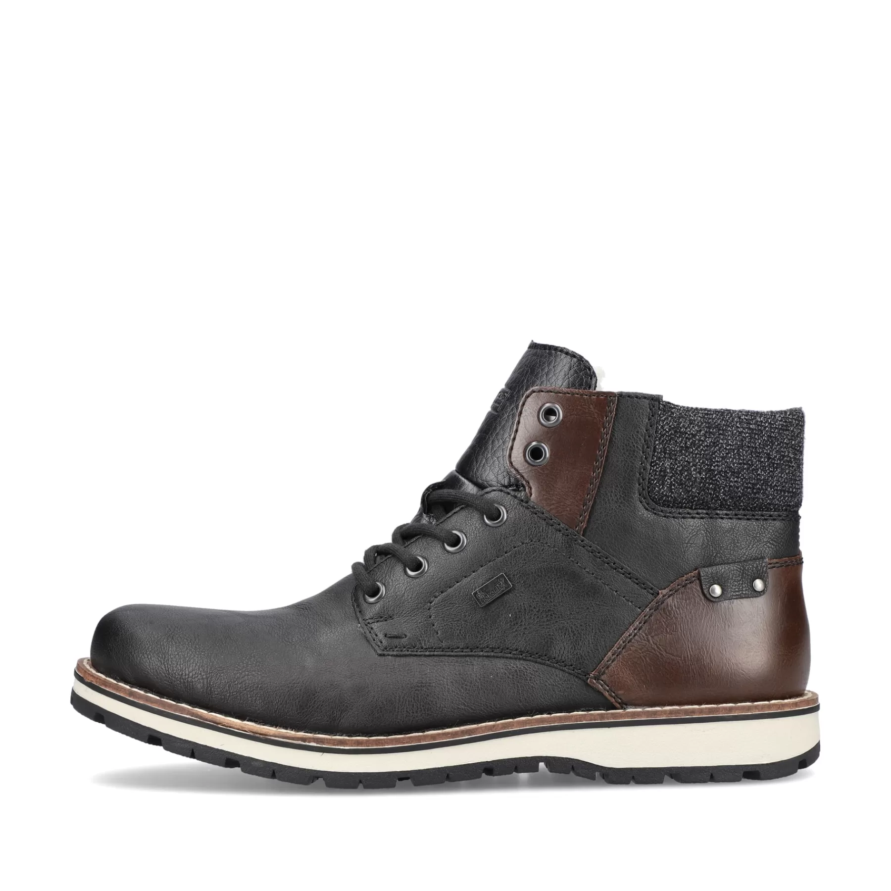 Shop Sznurowane Buty Meskie W Kolorze Grafitowo-Czarnym Meskie Buty