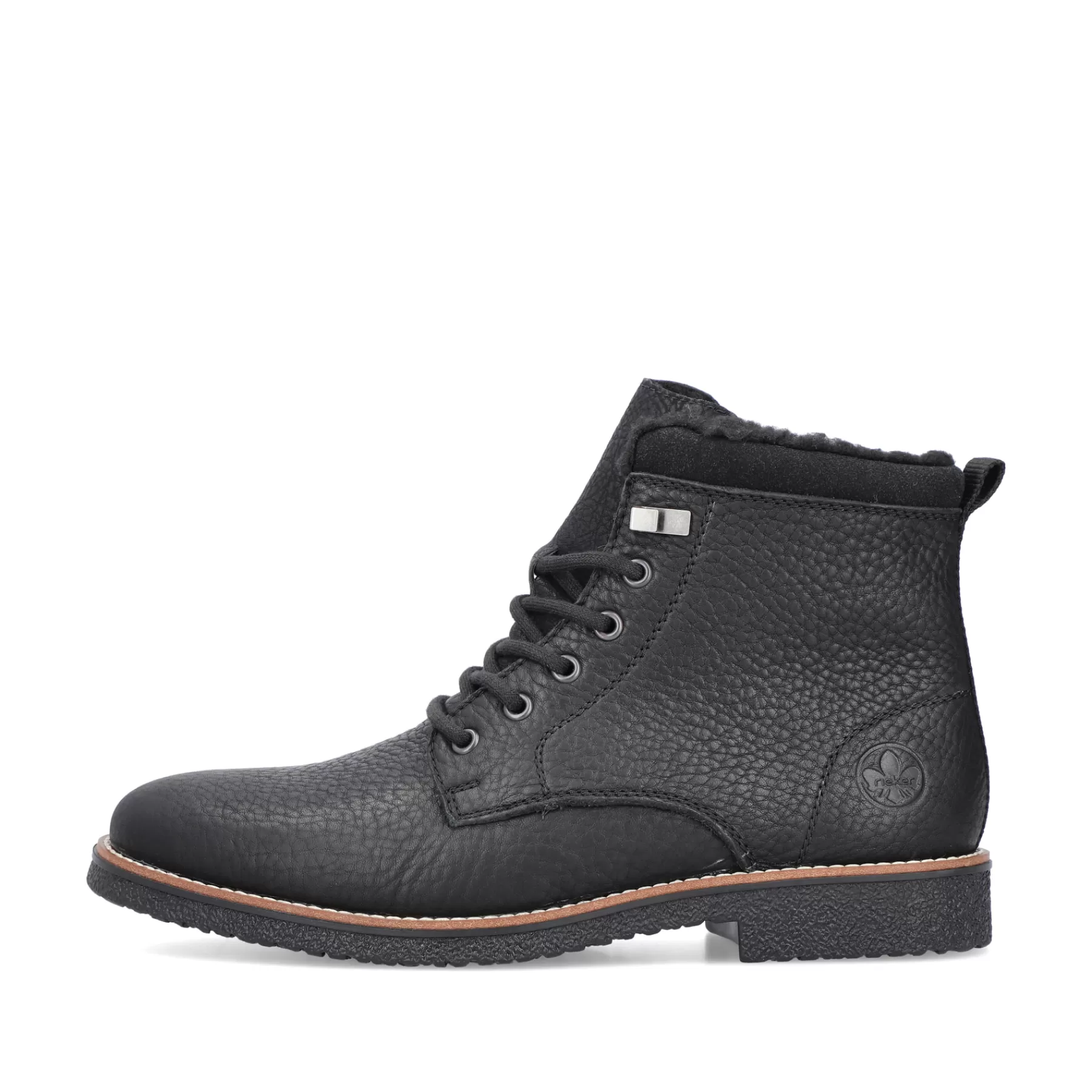 Hot Sznurowane Buty Meskie W Kolorze Grafitowo-Czarnym Meskie Buty