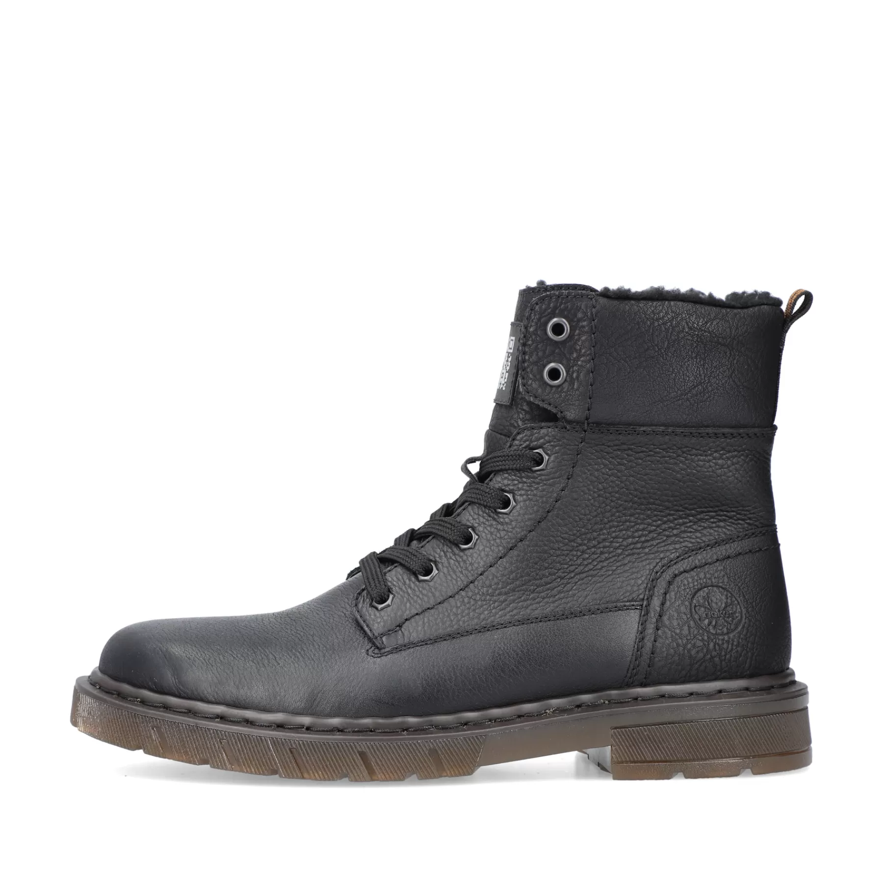 Hot Sznurowane Buty Meskie W Kolorze Grafitowo-Czarnym Meskie Buty