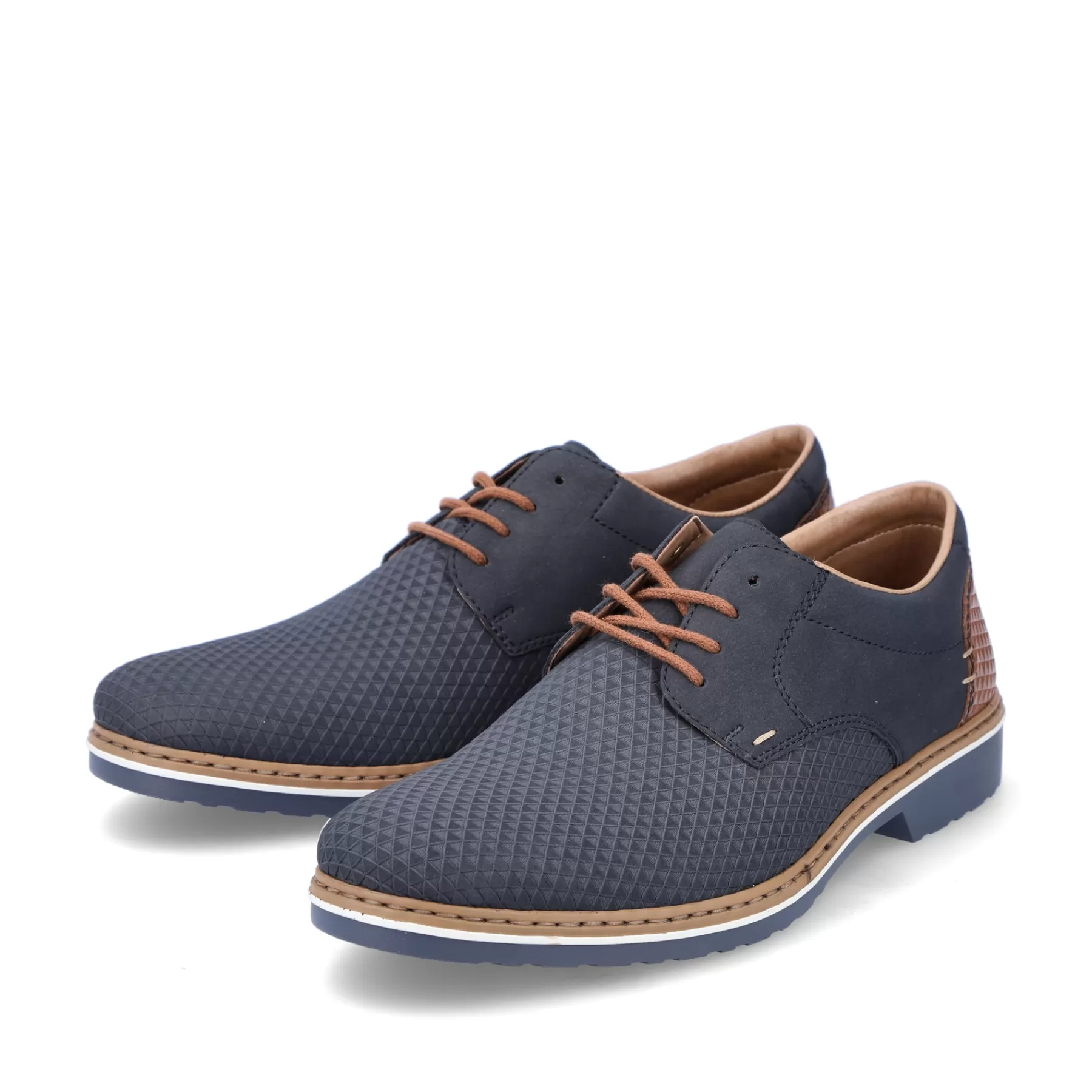 Shop Sznurowane Buty Meskie W Kolorze Granatowym Meskie Buty Biznesowe