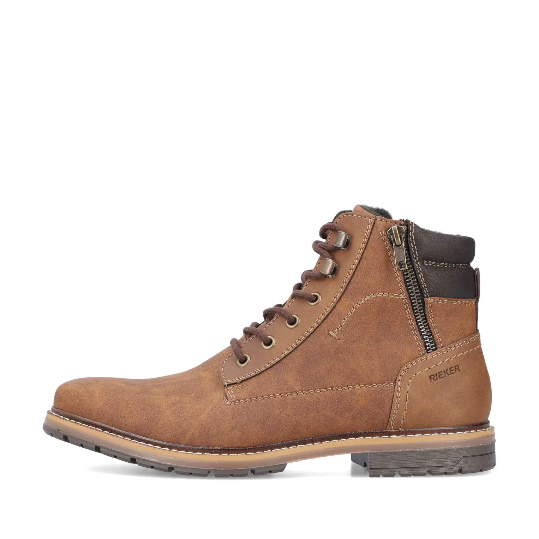 Store Sznurowane Buty Meskie W Kolorze Jasnobrazowym Meskie Buty